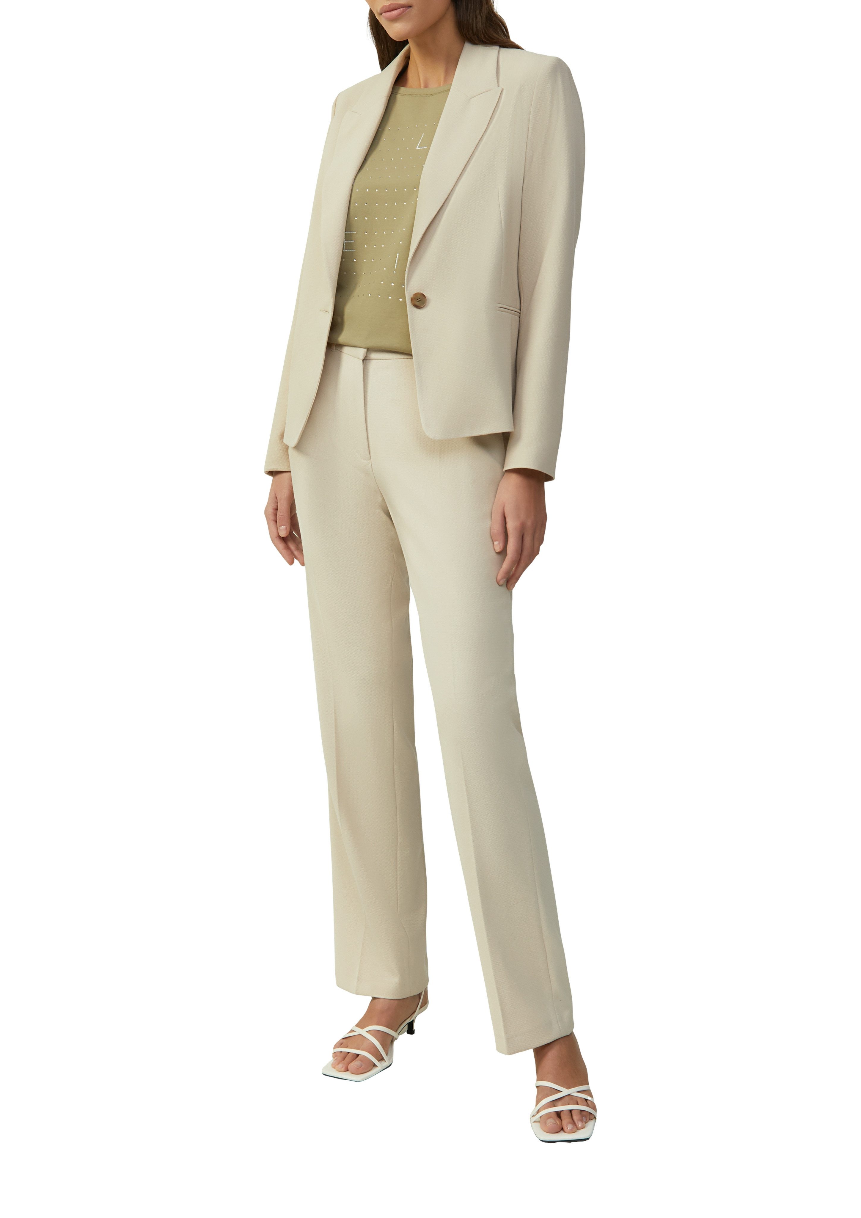 s.Oliver BLACK LABEL Stoffhose Sommerhose günstig online kaufen