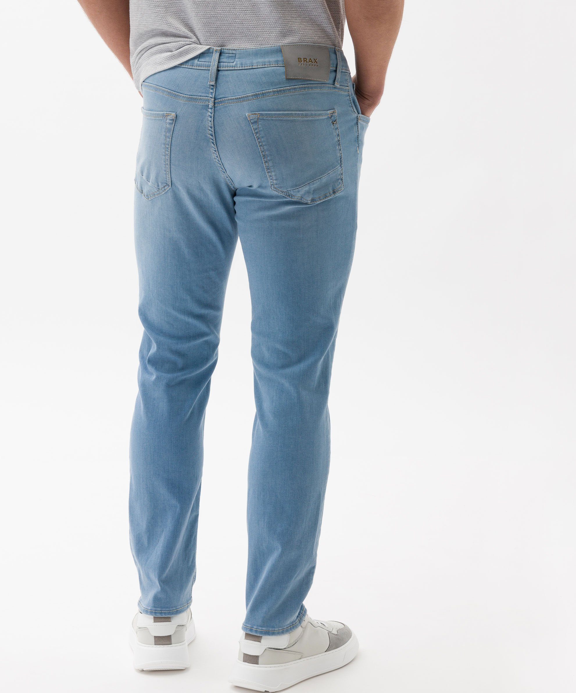 Brax 5-Pocket-Jeans Moderne Five-Pocket-Jeans light blue used