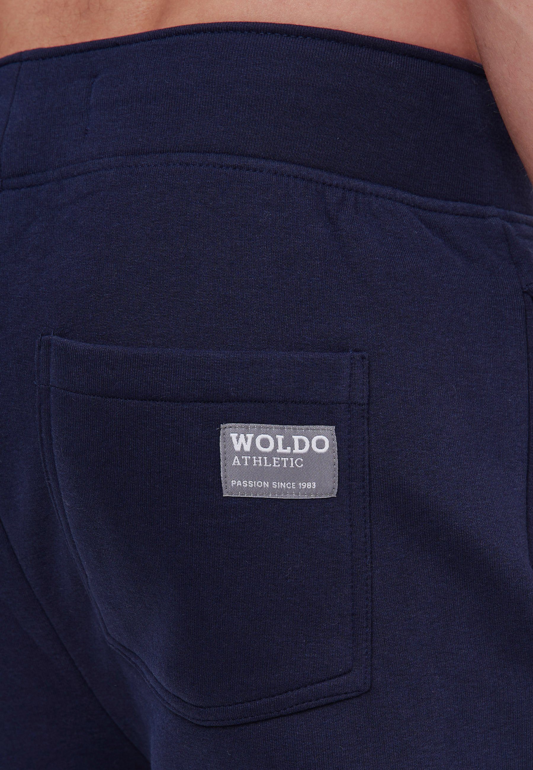WA Athletic Sweatshorts Logo Sweatshorts Blau Woldo