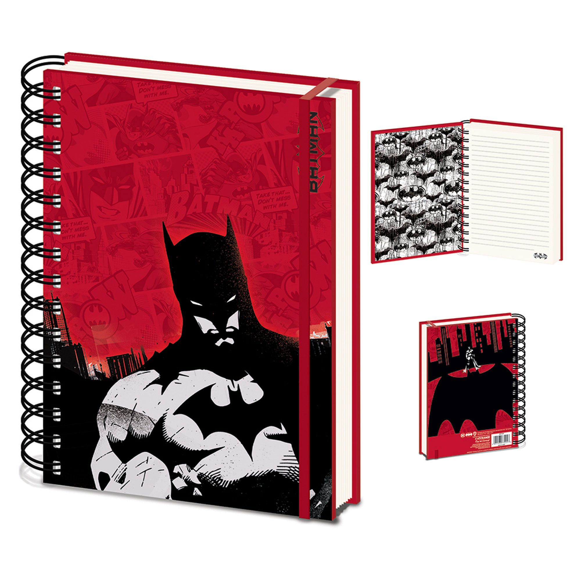 Notizbuch Batman - Notizbuch - Red