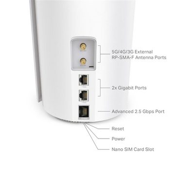 tp-link Deco X50 5G WLAN-Router, AX3000 Whole Home WiFi 6