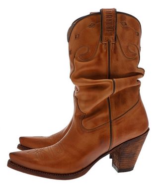 Mayura Boots NAPPA X Braun Cowboystiefel Rahmengenähter Damenstiefel