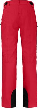 Bergson Skihose »ICE light« Damen Skihose, unwattiert, 20000 mm Wassersäule, Kurzgrößen, China rot