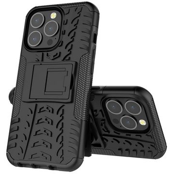 CoolGadget Handyhülle Outdoor Case Hybrid Cover für Apple iPhone 14 Pro Max 6,7 Zoll, Schutzhülle extrem robust Handy Case für iPhone 14 Pro Max Hülle