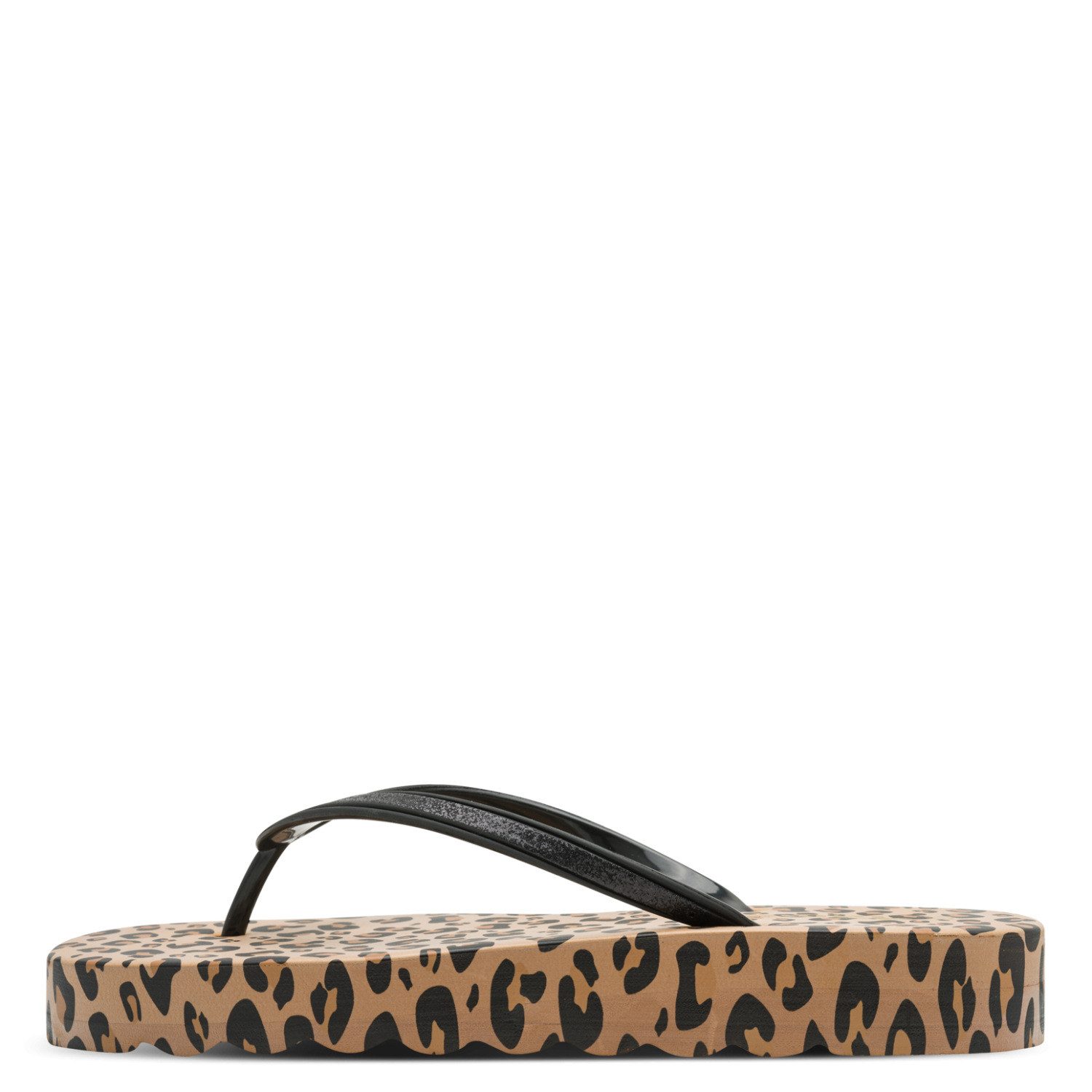 Tamaris Zehentrenner Dianette, Sommerschuh, Pool Slide, Flat mit stylischen Print