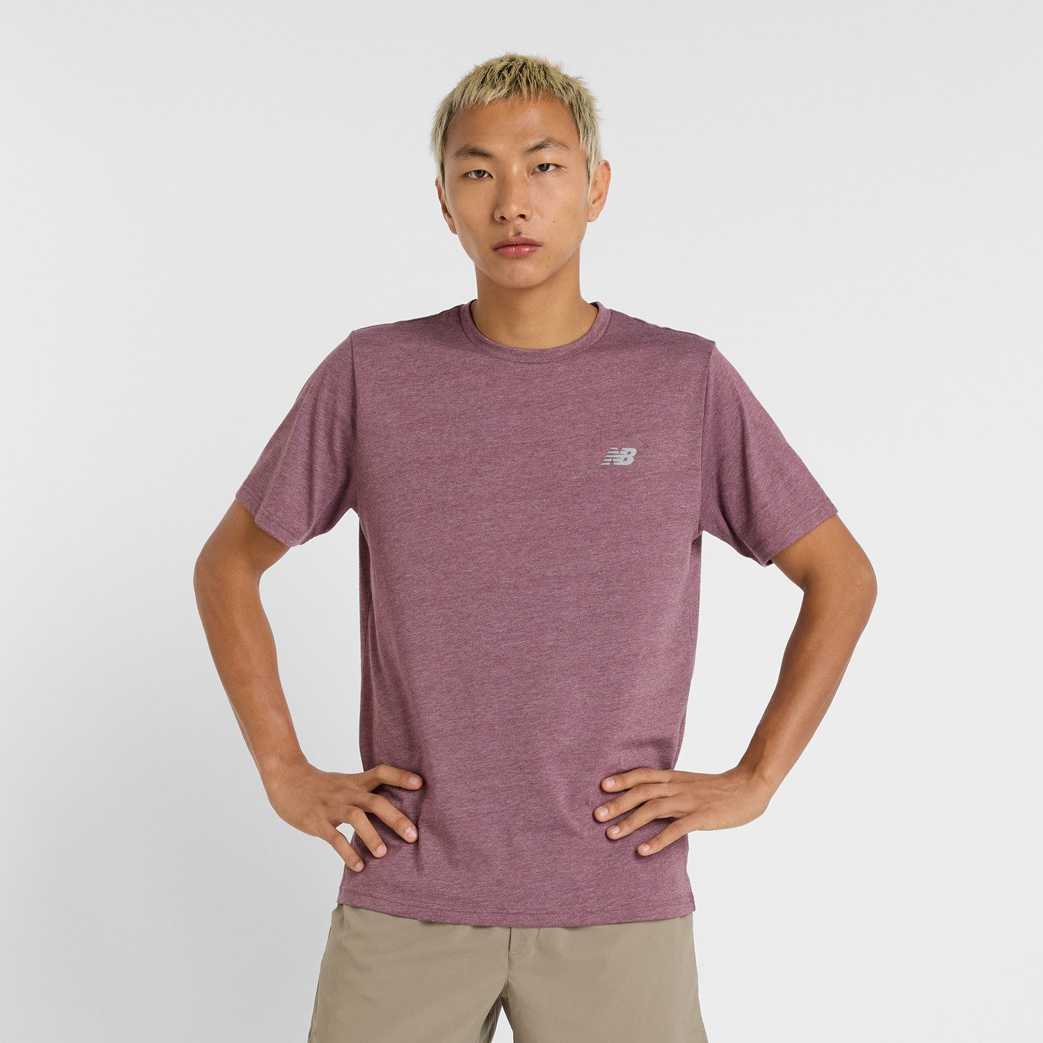 New Balance T-Shirt Sport Essentials Heathertech günstig online kaufen