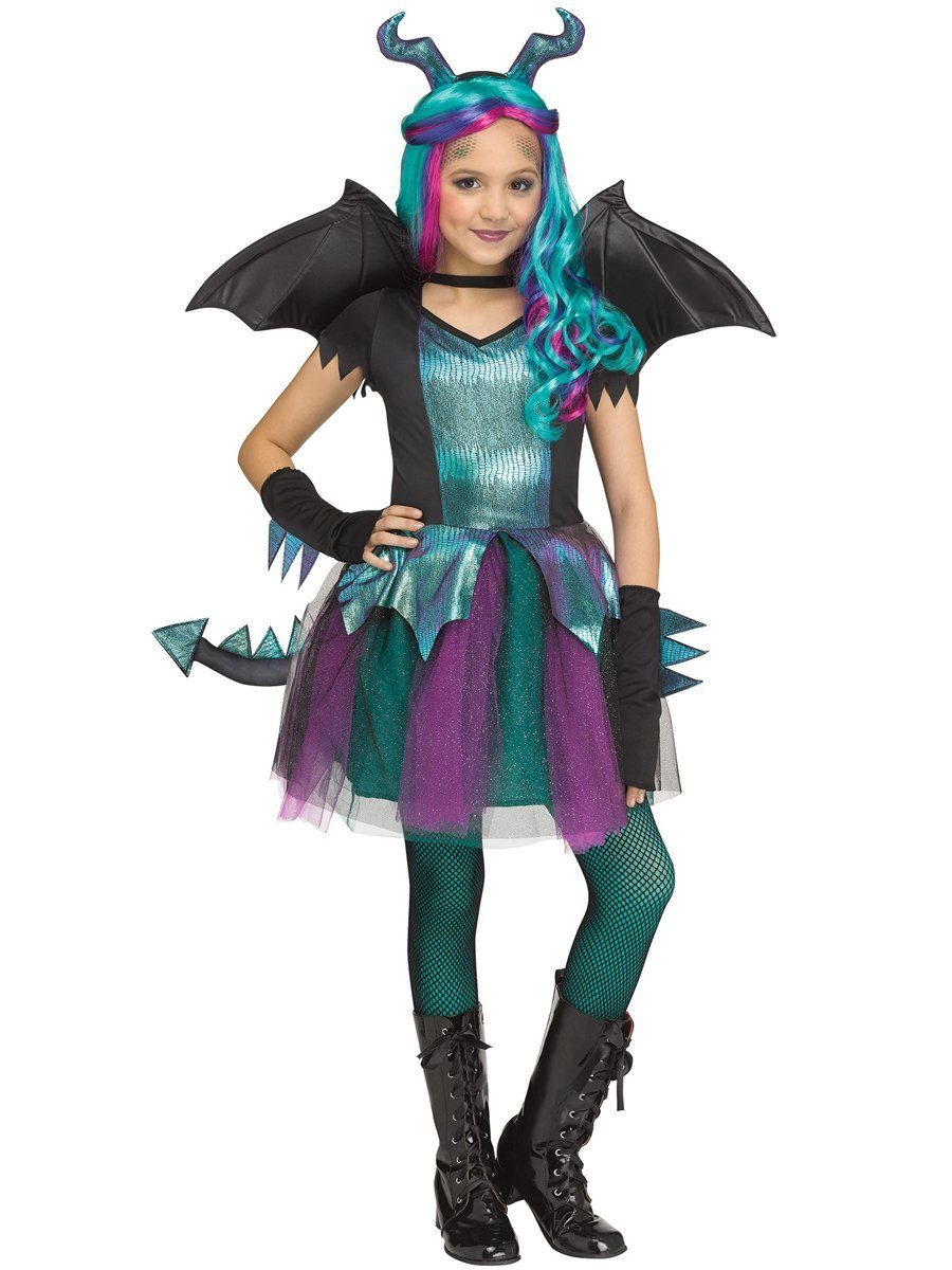 Fun World Kostüm Magischer Drache - Karneval Faschingskostüm Kinder