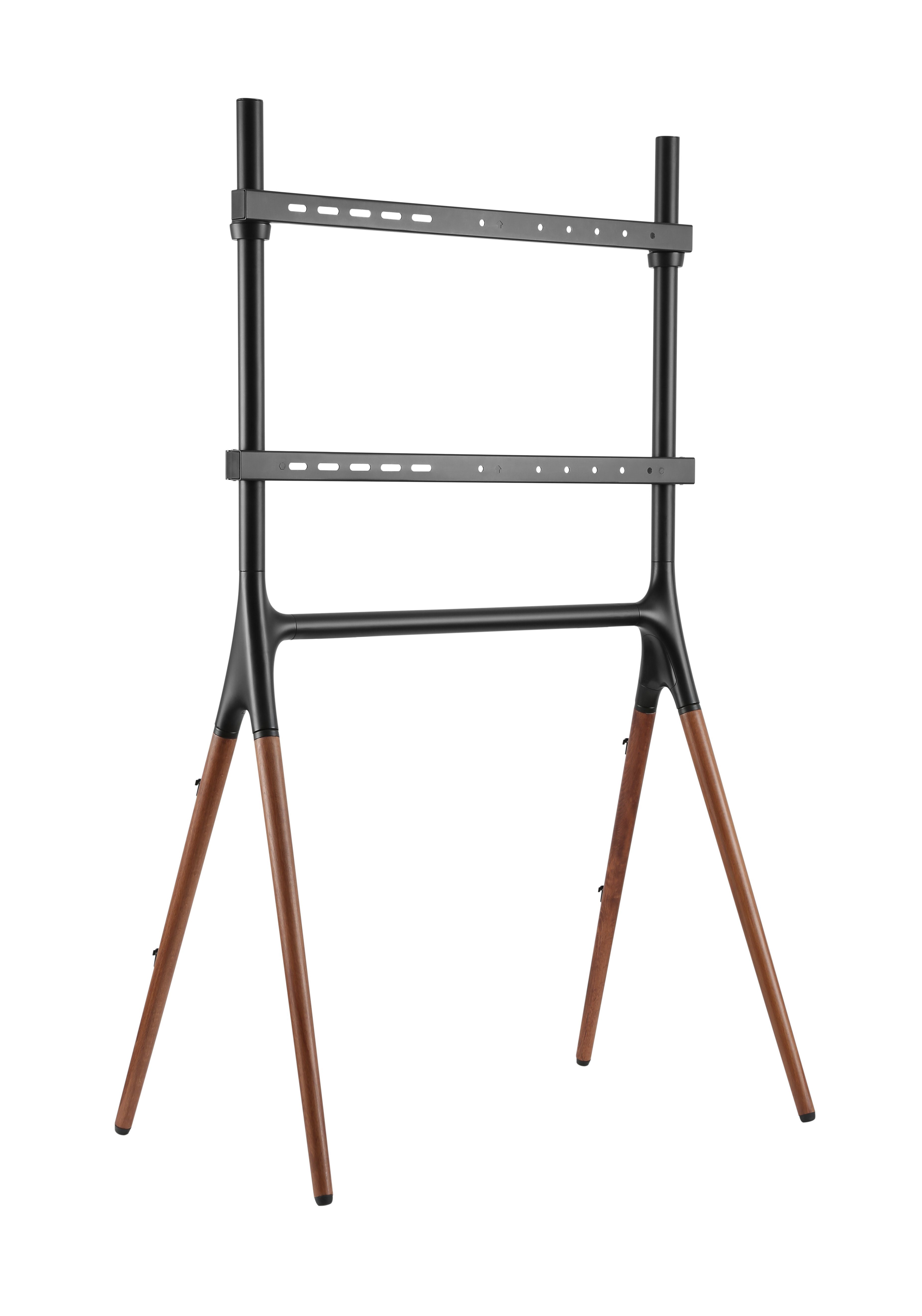 HALTERUNGSPROFI TV-Ständer FS08B, (bis 70,00 Zoll, Design-Staffelei, Kabelführung)