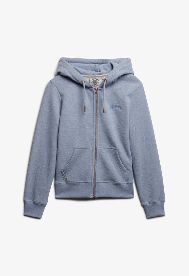 Superdry Kapuzensweatjacke ESSENTIAL LOGO ZIPHOOD HB *