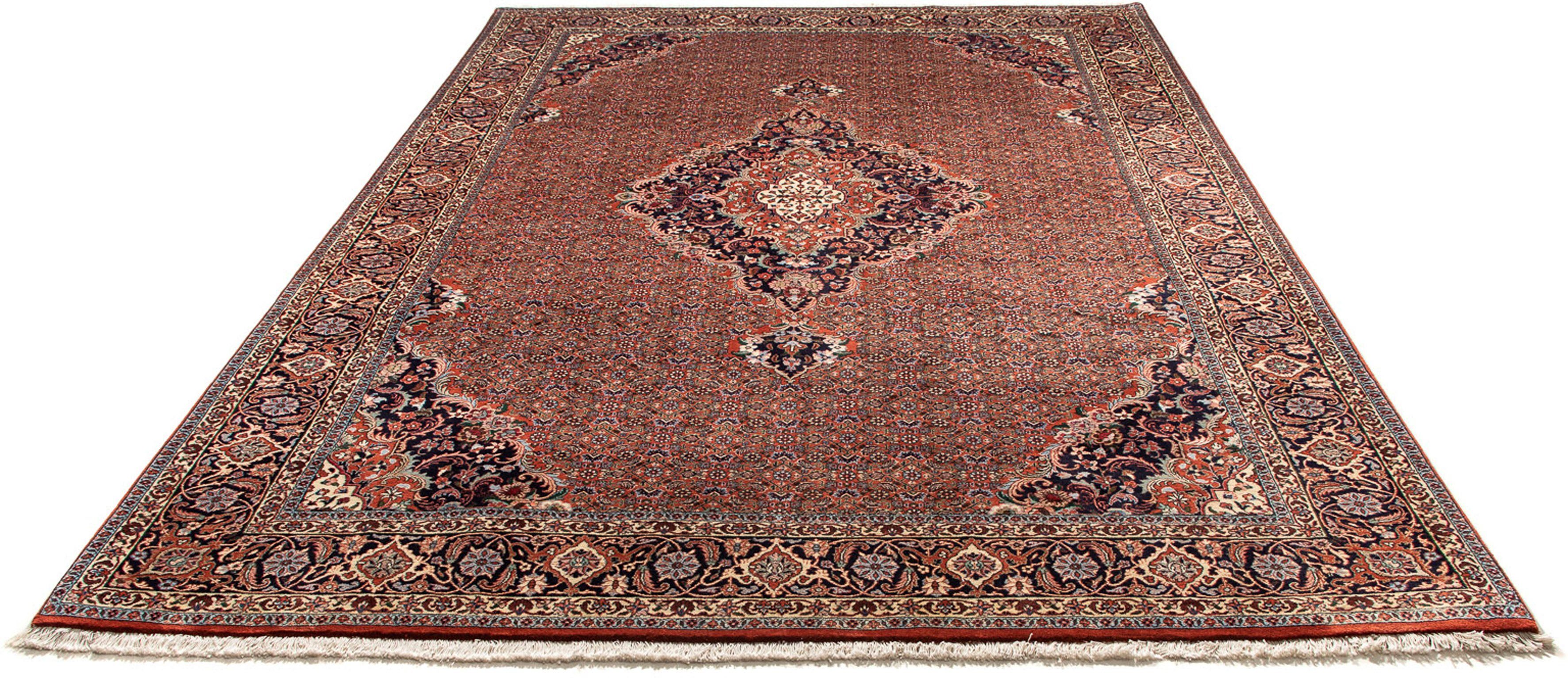 Orientteppich Perser - Bidjar - 298 x 203 cm - mehrfarbig, morgenland, rechteckig, Höhe: 15 mm, Wohnzimmer, Handgeknüpft, Einzelstück mit Zertifikat