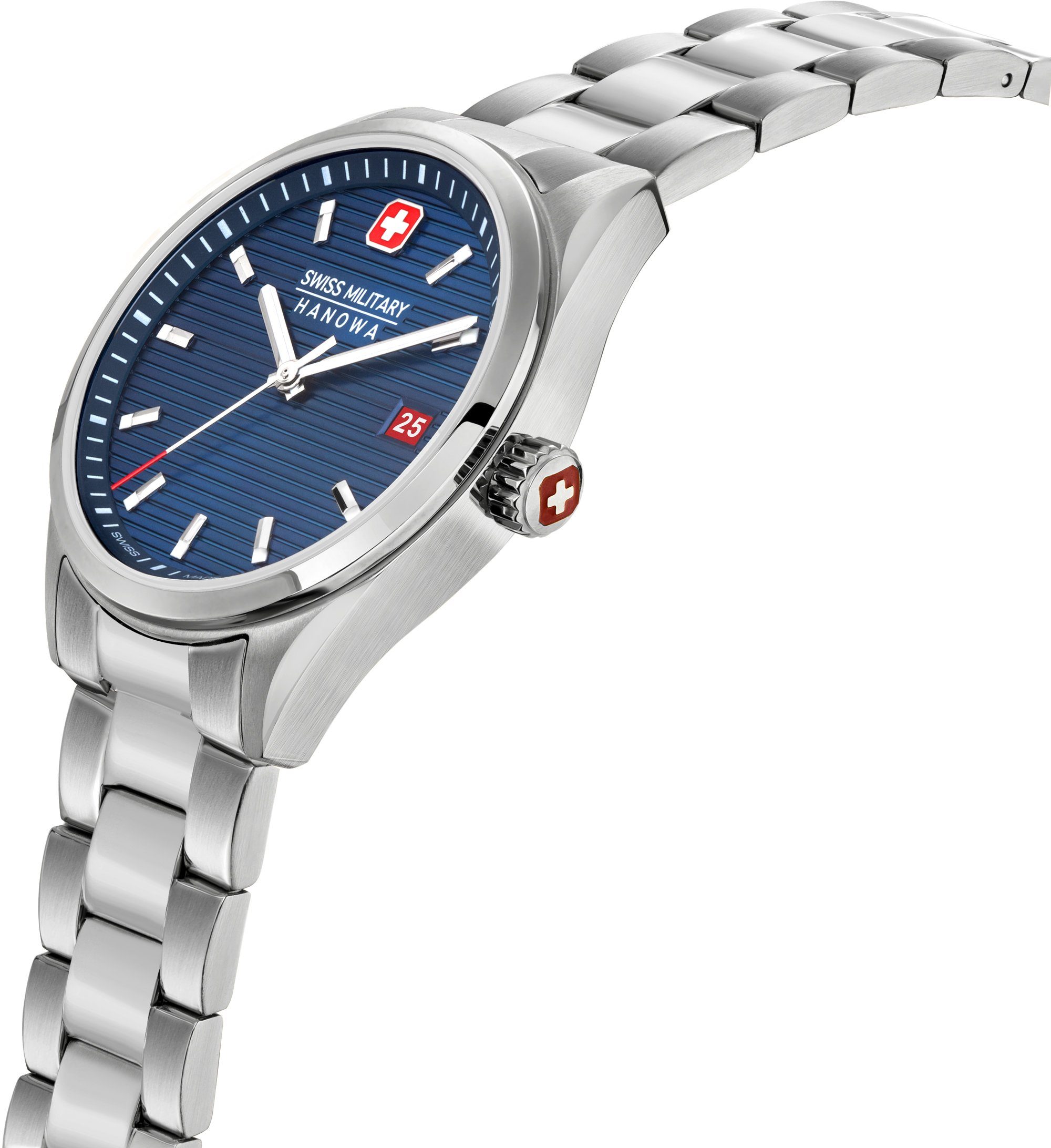 Swiss Military Uhr ROADRUNNER Schweizer LADY, Hanowa Blau SMWLH2200202