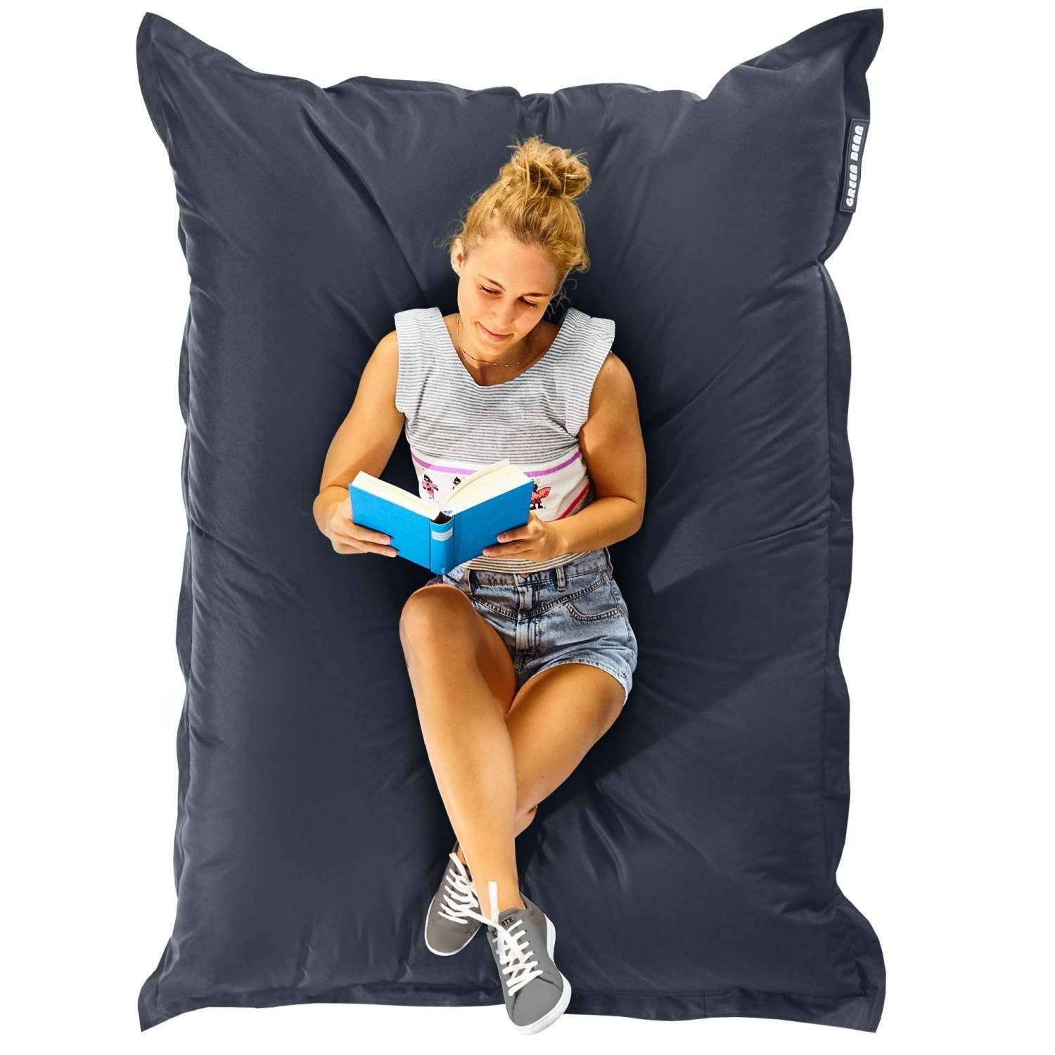 Green Bean Sitzsack Square (XXL Riesensitzsack 140x180cm 380 Liter Kinder & günstig online kaufen