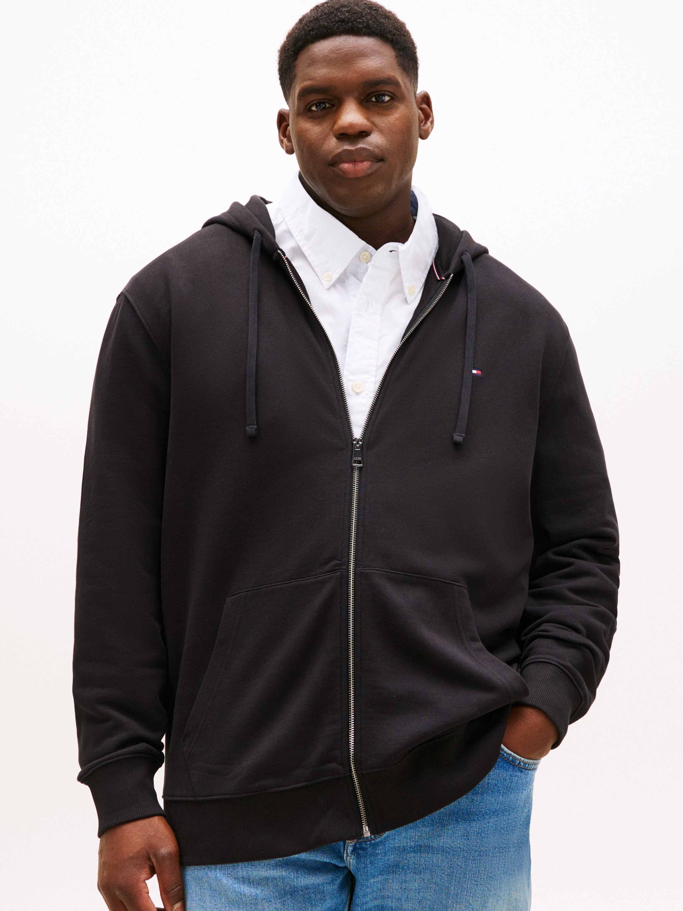 Tommy Hilfiger Big & Tall Kapuzensweatjacke BT-ESSENTIAL TERRY ZIP THROUGH günstig online kaufen