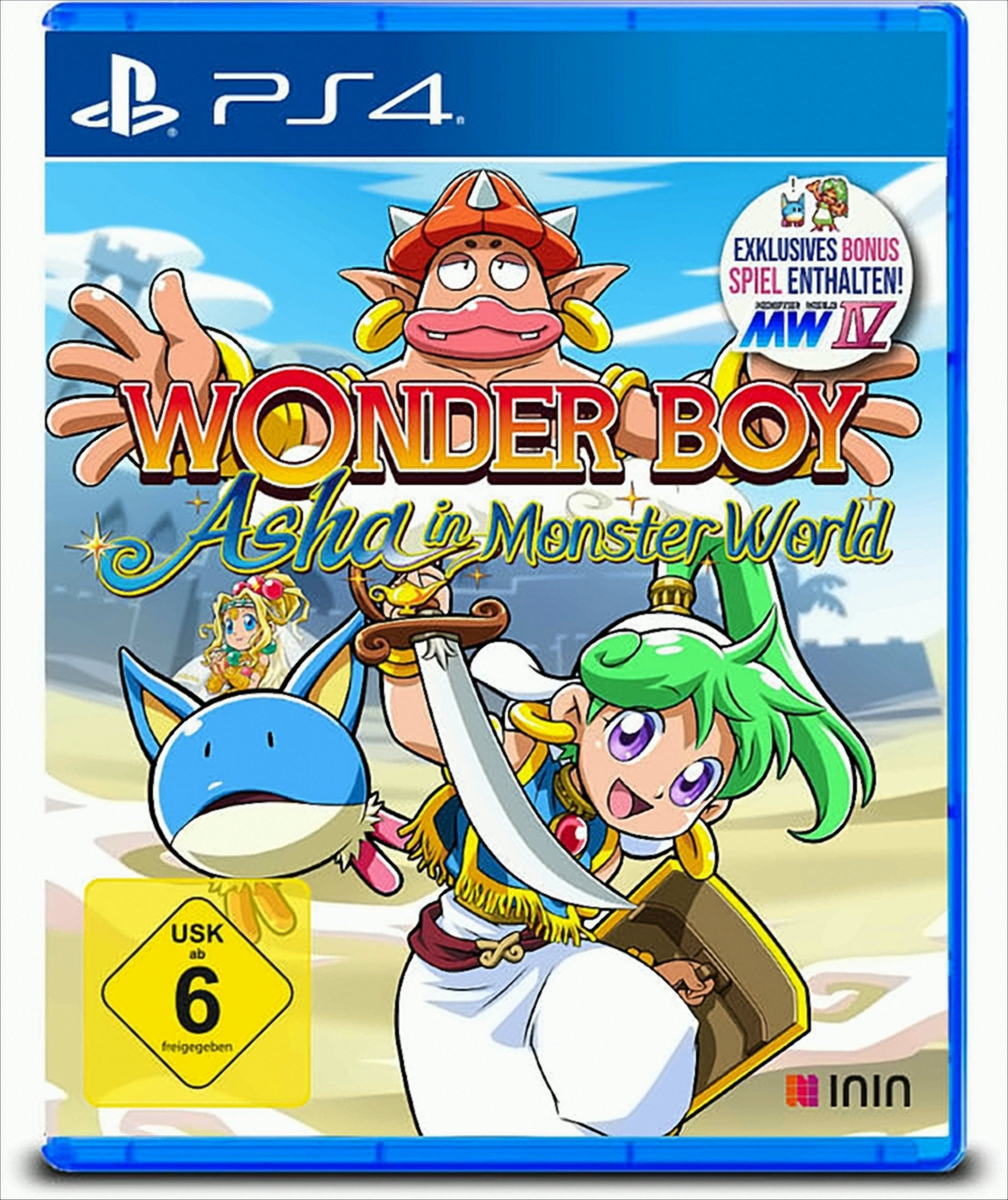 Wonder Boy: Asha in Monster World, Playstation 4