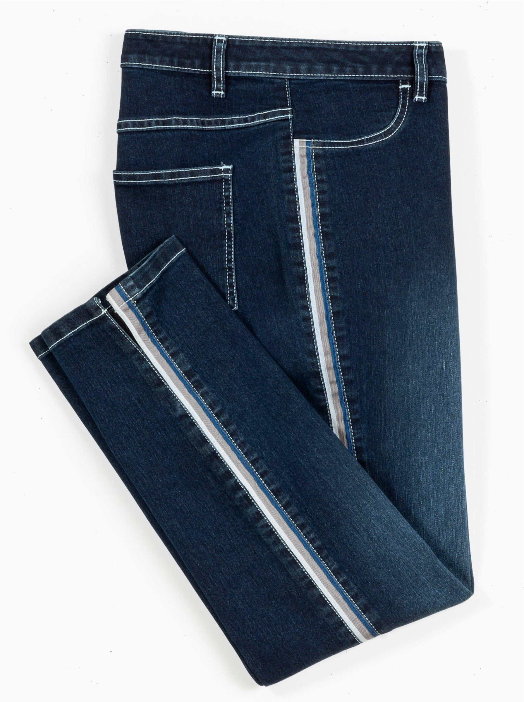Sieh an! Bequeme Jeans blue dark