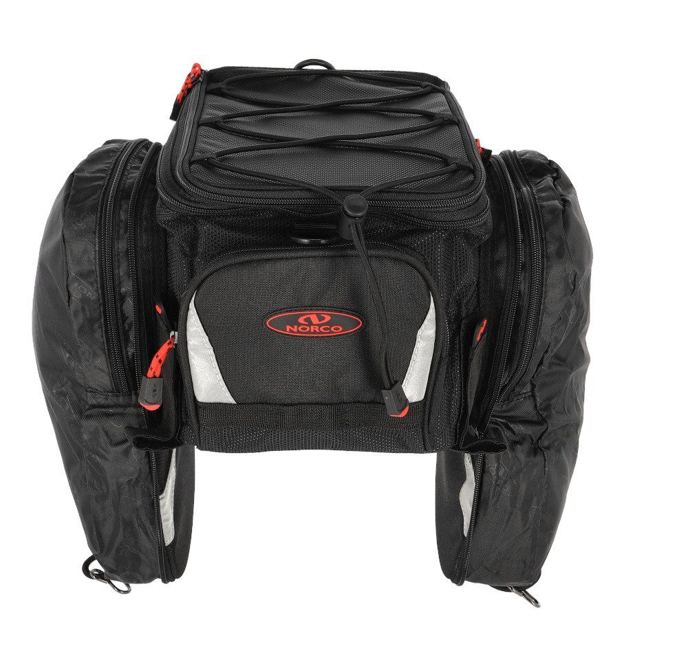 herausnehmbarem Außentasche mit NORCO Fahrradtasche, Gepäckträger-Tasche Dalton, Schlüsselring Geräumige