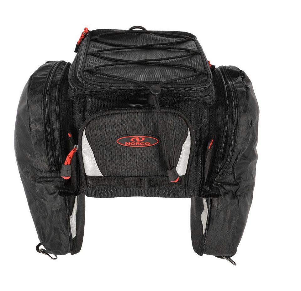 NORCO Fahrradtasche, Gepäckträger-Tasche Dalton, Geräumige Außentasche mit  herausnehmbarem Schlüsselring