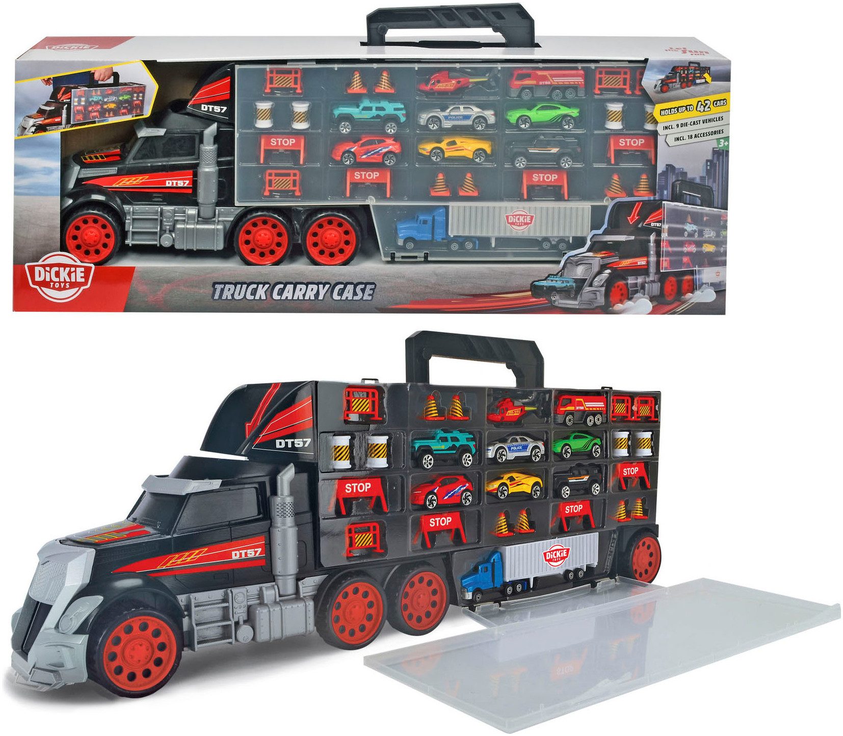 Dickie Toys Spielzeug-LKW Truck Carry Case