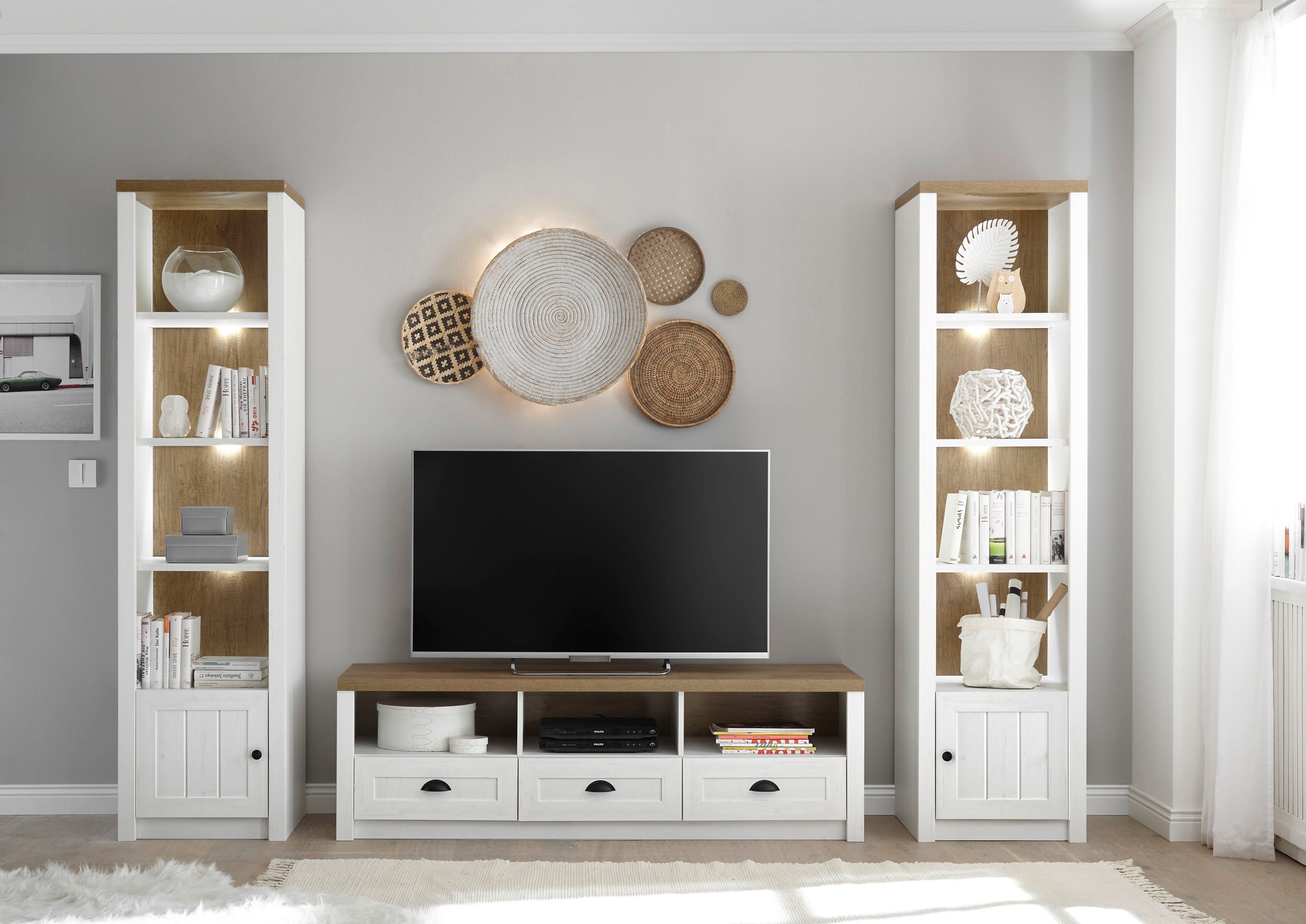 Home affaire Wohnwand Beauvais, (Set, 3-St)