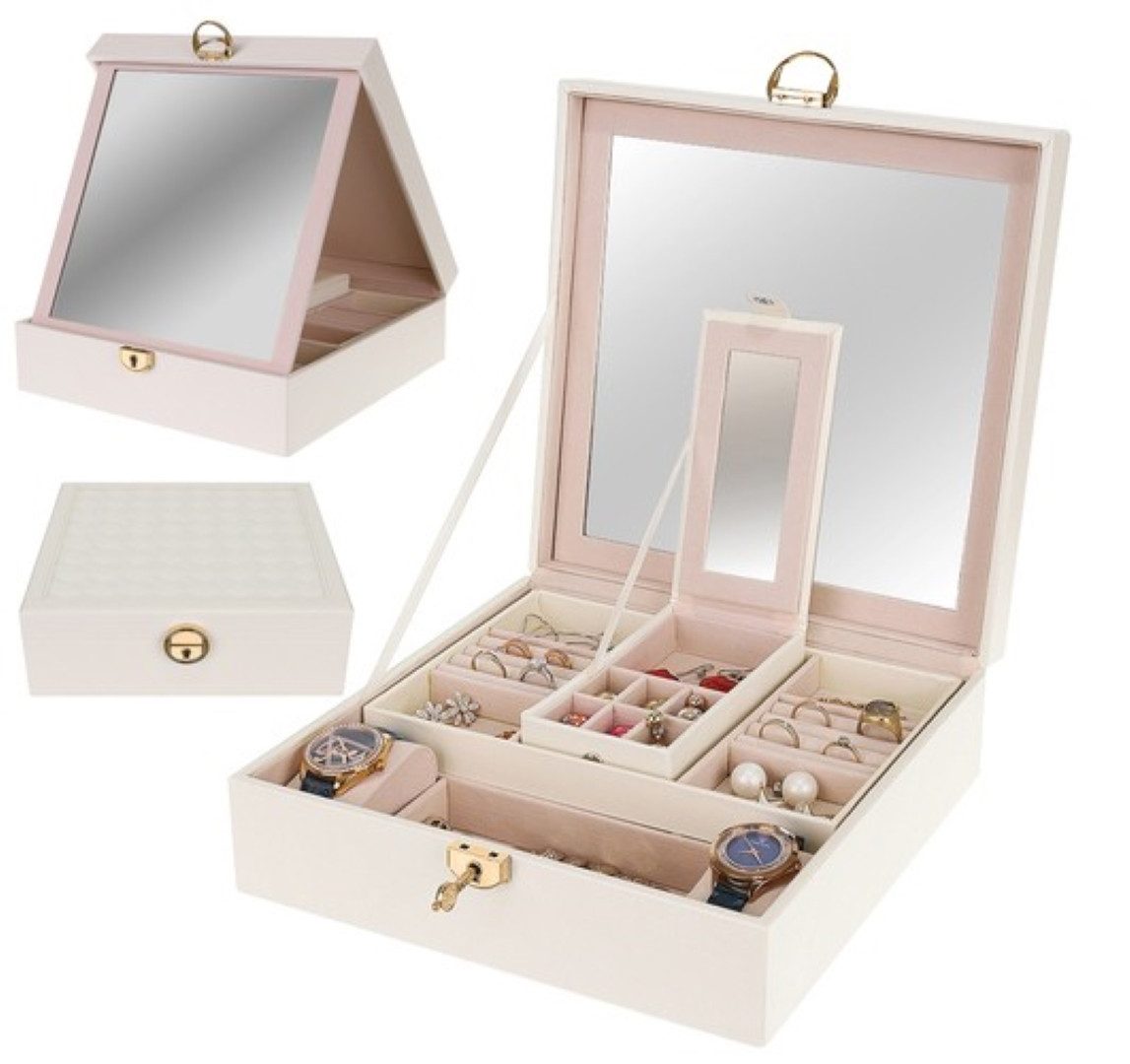 Beautylushh Schmuckkasten Schmucketui Schmuckschatulle Eleganz Funktionalit günstig online kaufen