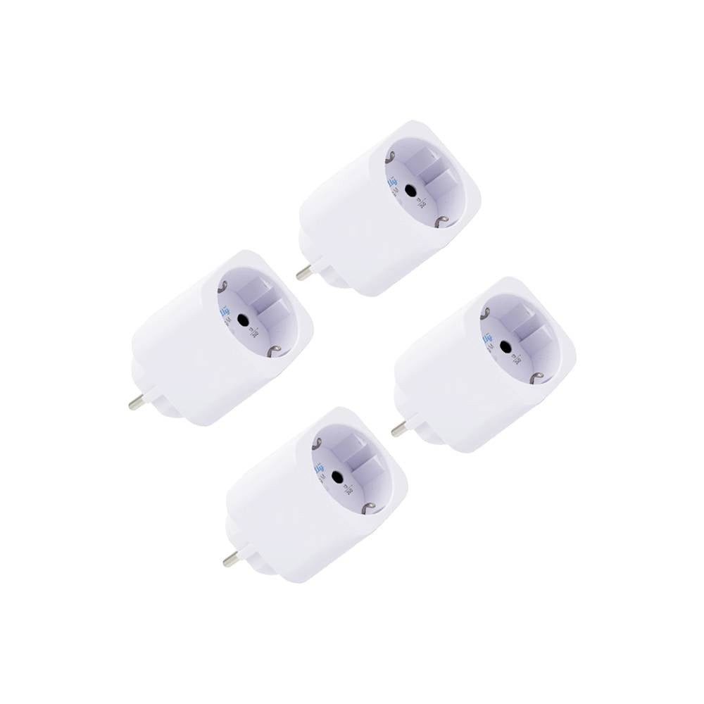 Shelly Plug M Gen3 Zwischensteckdose Bluetooth Low Energy, Wi-Fi Smart-Home-Steuerelement, mit Messfunktion, mit LED-Anzeige