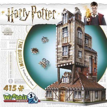 JH-Products Puzzle Fuchsbau - Harry Potter / The Burrow - Harry Potter. Puzzle 415 Teile, 415 Puzzleteile