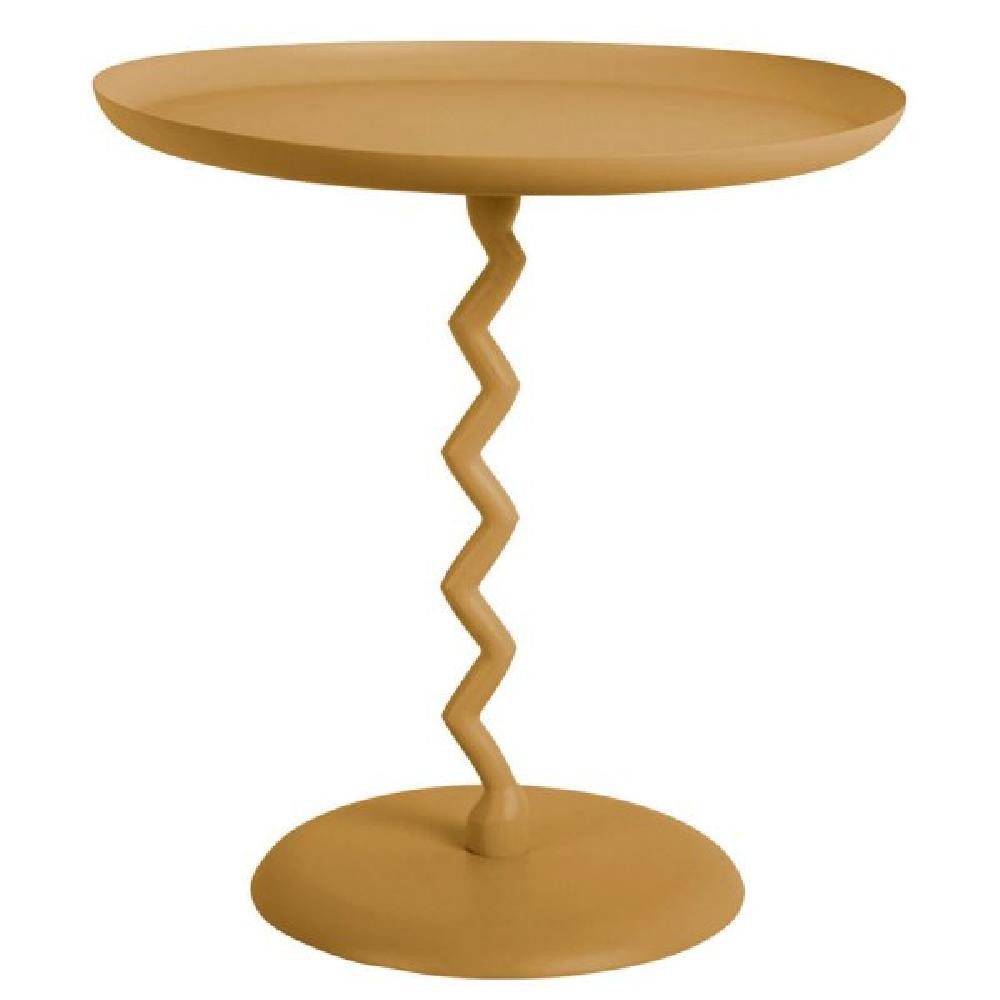 Leitmotiv Beistelltisch Beistelltisch Zig Zag Ochre Yellow (42cm)