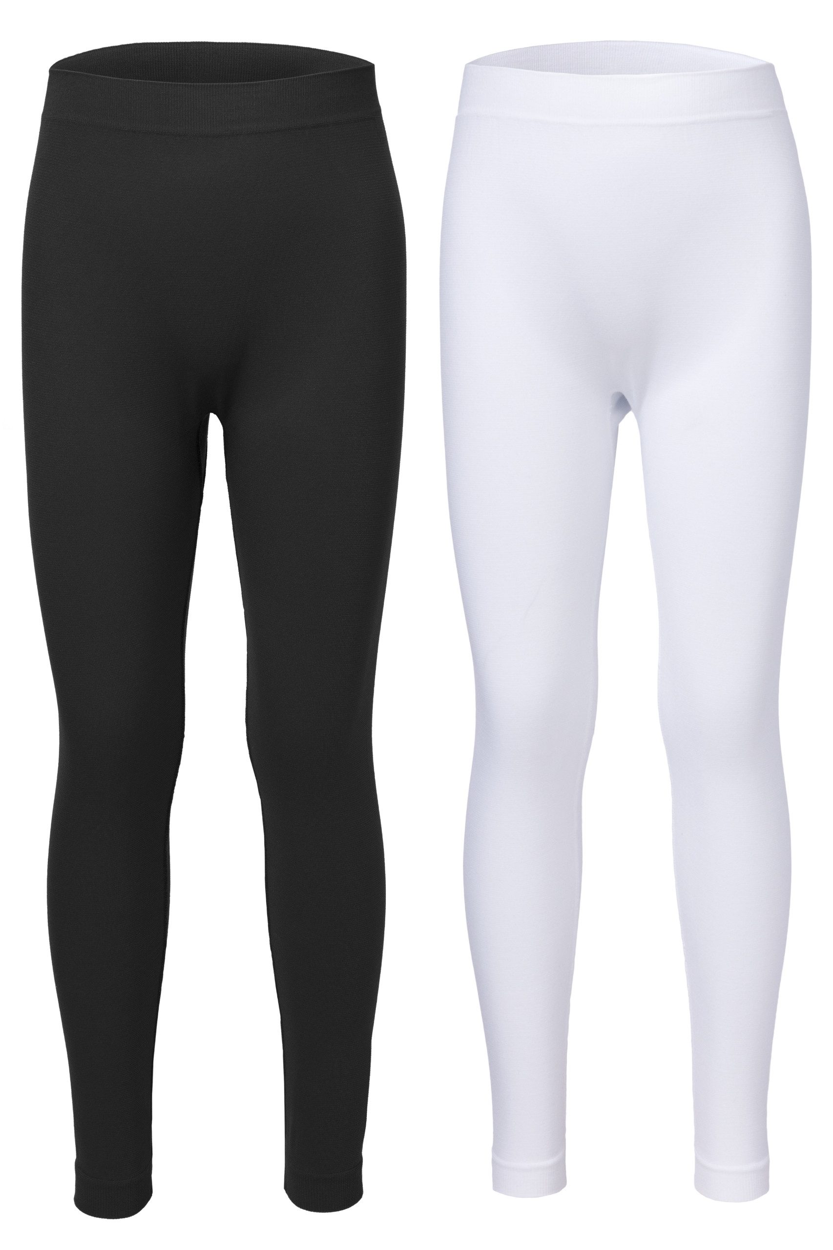 Funktionsunterhose 2er Pack Lange Unterhosen Kinder Jungen für Winter Sport LA40-259