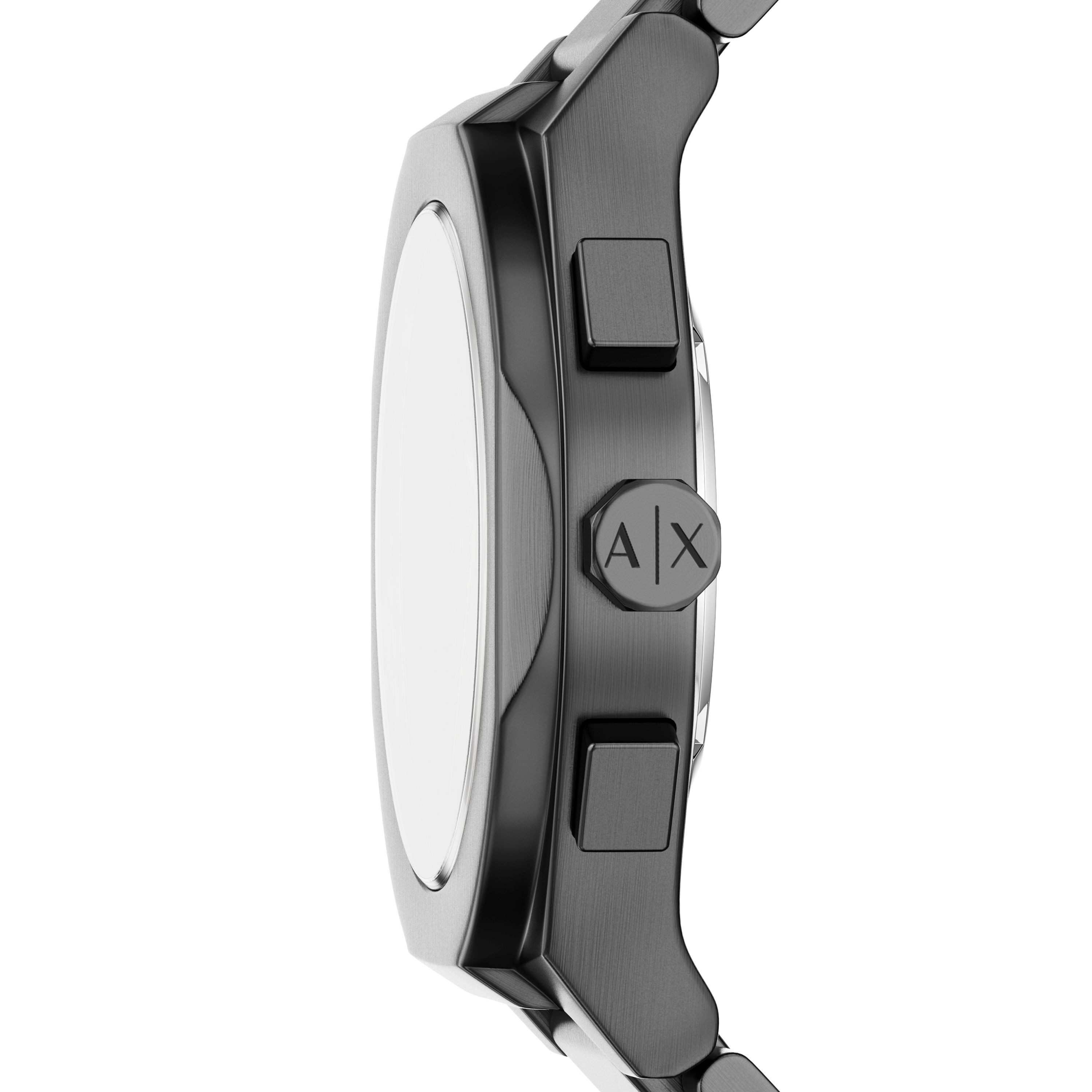ARMANI EXCHANGE Chronograph SYNC AX4296, Quarzuhr, Armbanduhr, Herrenuhr, Edelstahlarmband, analog, Tag