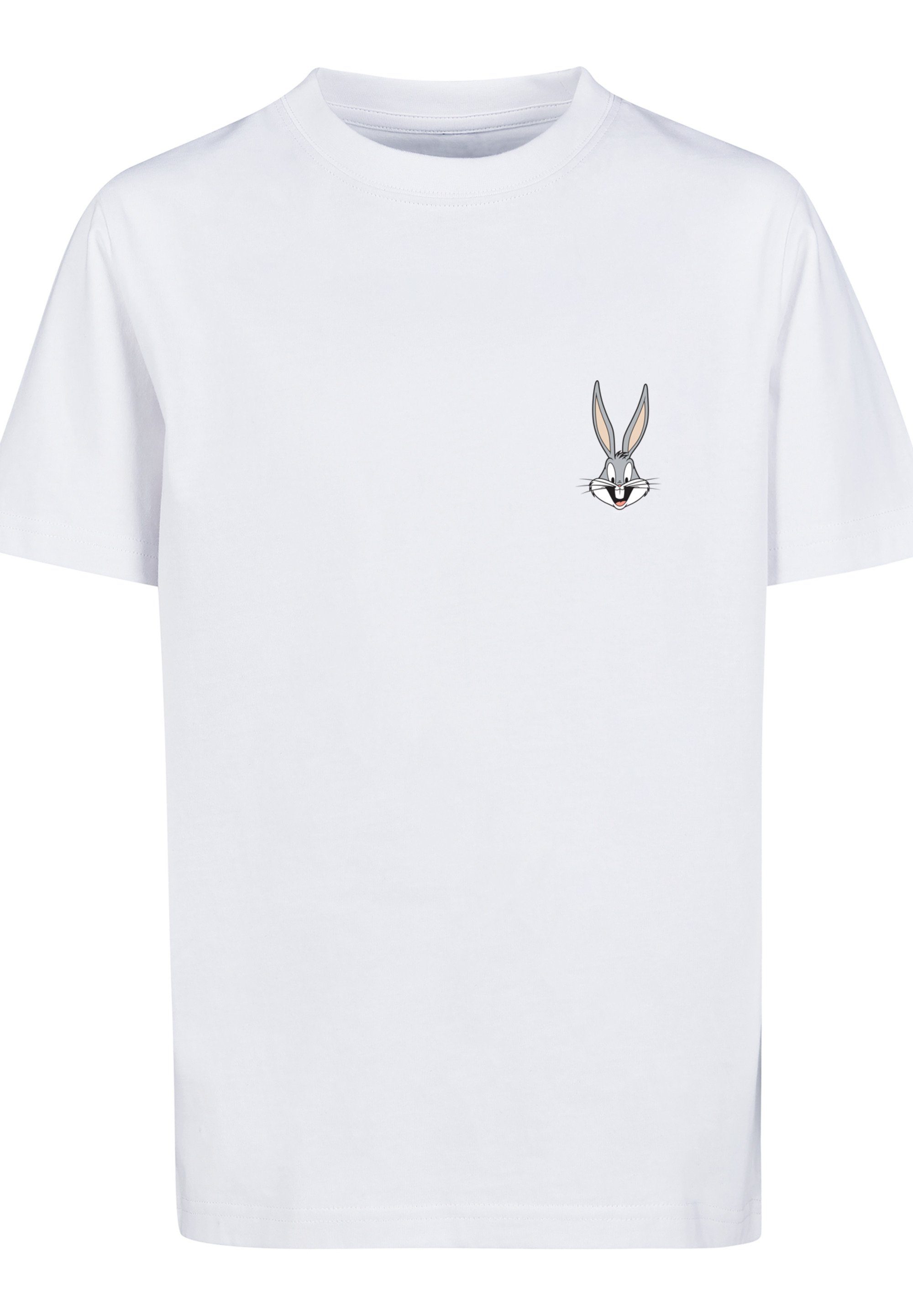 F4NT4STIC T-Shirt Looney weiß Bugs Print Bunny Breast Tunes Print