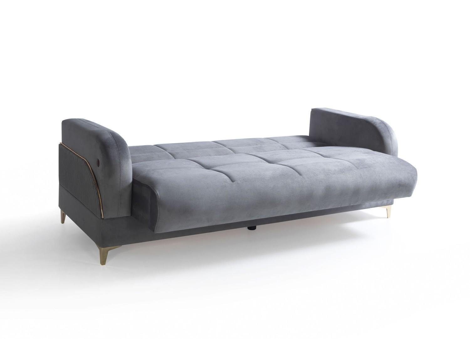 Sessel), (3 Sitzer 3+3+1+1 JVmoebel 2x Sessel / 2 Modern Textil Sitzer Sofagarnitur Komplett Wohnzimmer-Set Made Sofa, Sitzer In / Europe