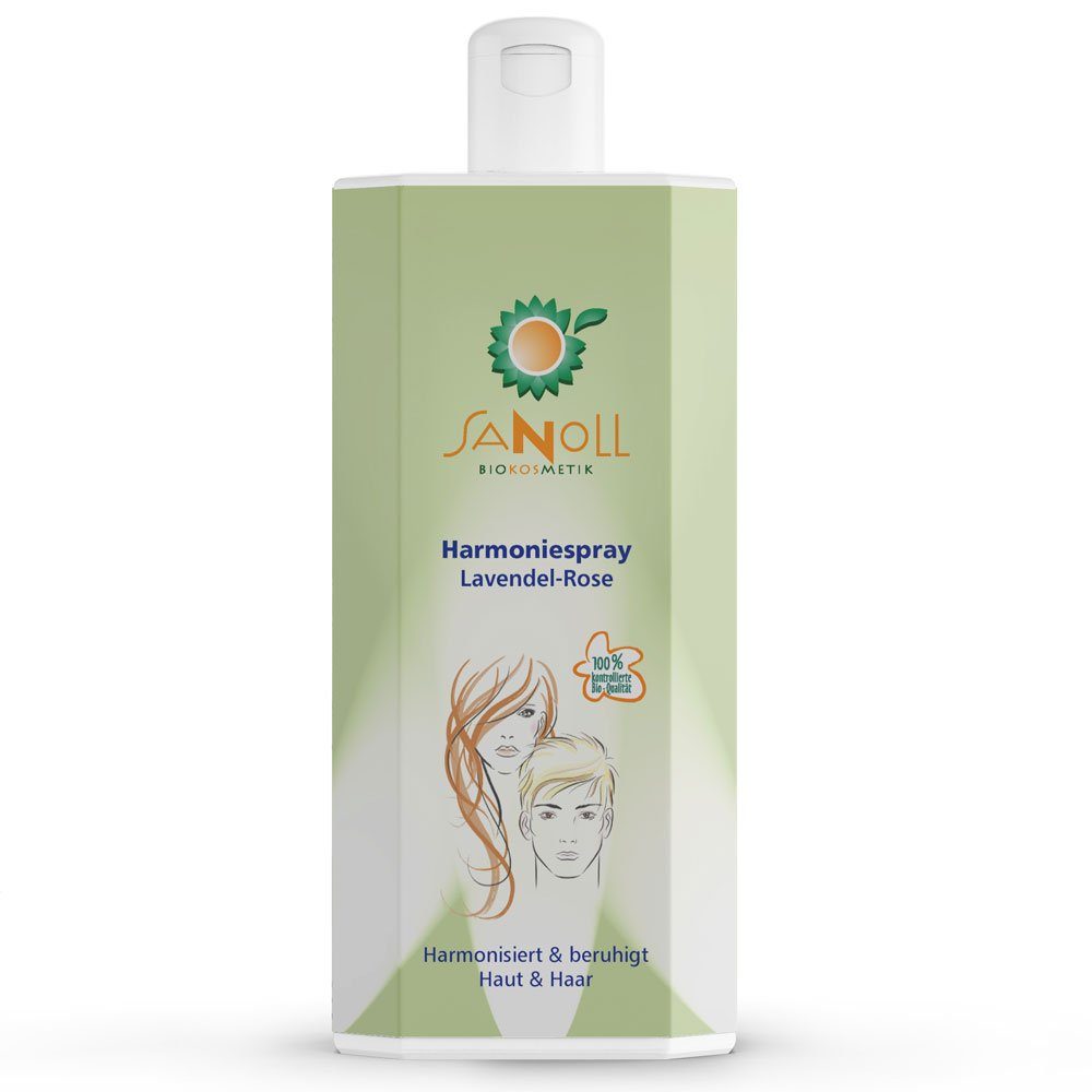 Sanoll Haarpflege-Spray Harmoniespray Lavendel-Rose, 1 l