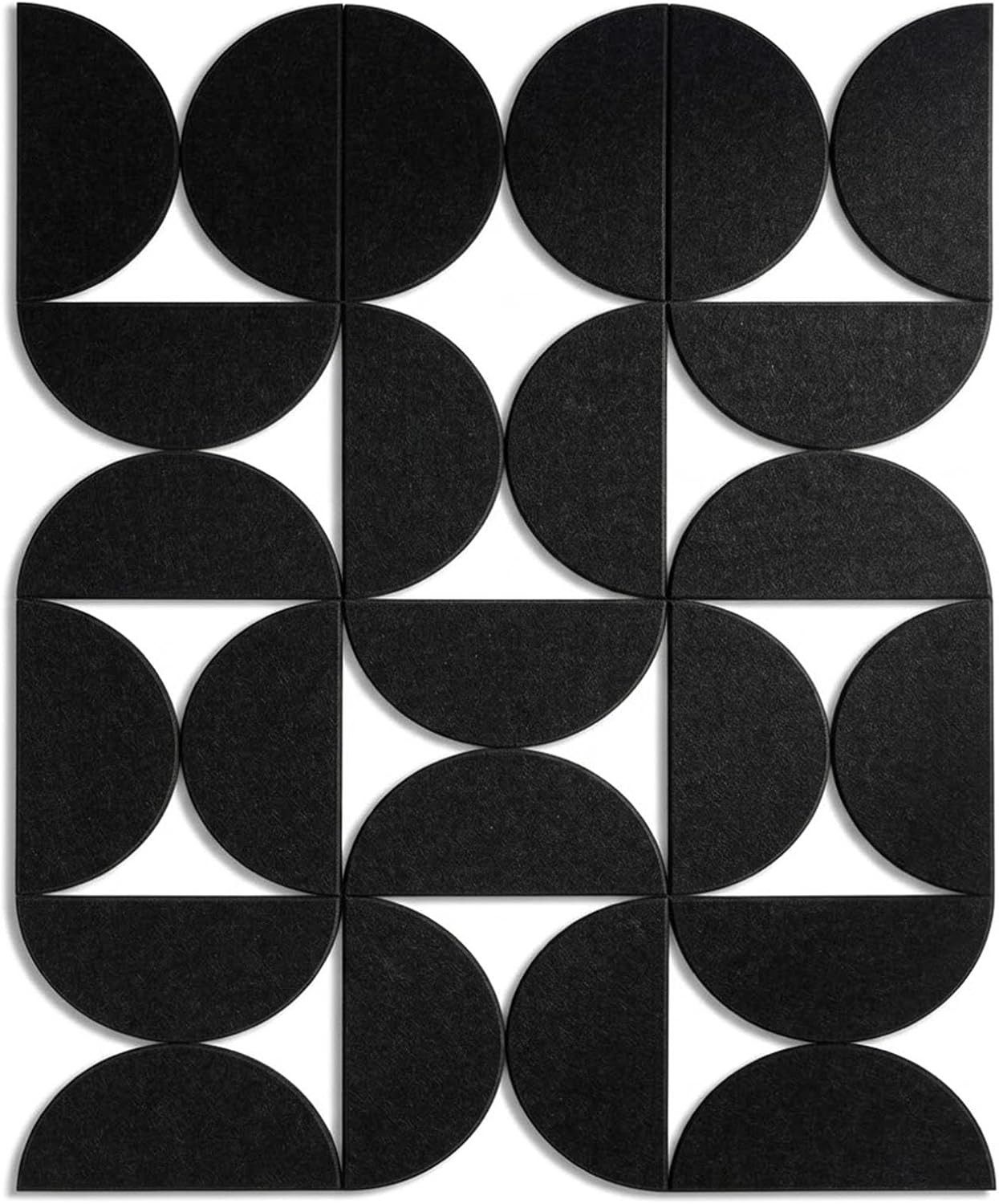 Agger Pinnwand 12 Stück Filz Pinnwand Selbstklebend 30x15cm - Dekorative Pinnwand, (12-tlg), Moderne Pinnwand Ohne Bohren für Büros, Schulen, Kinderzimmer