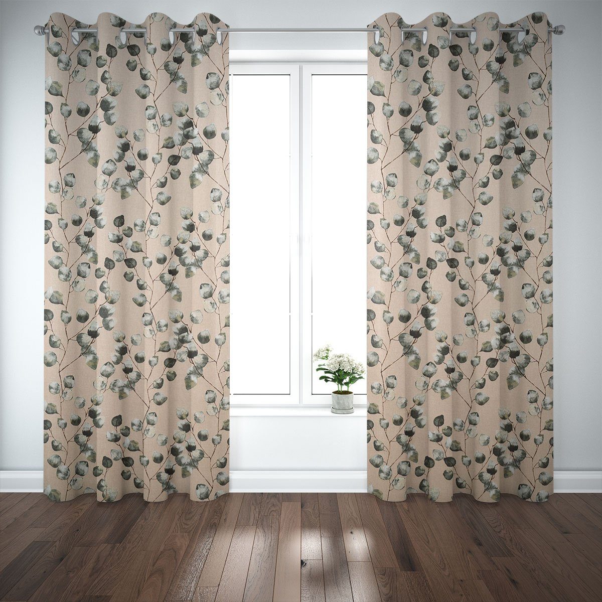 SCHÖNER LEBEN. Vorhang SCHÖNER LEBEN. Vorhang Eukalyptus Leaves Eukalyptusb günstig online kaufen