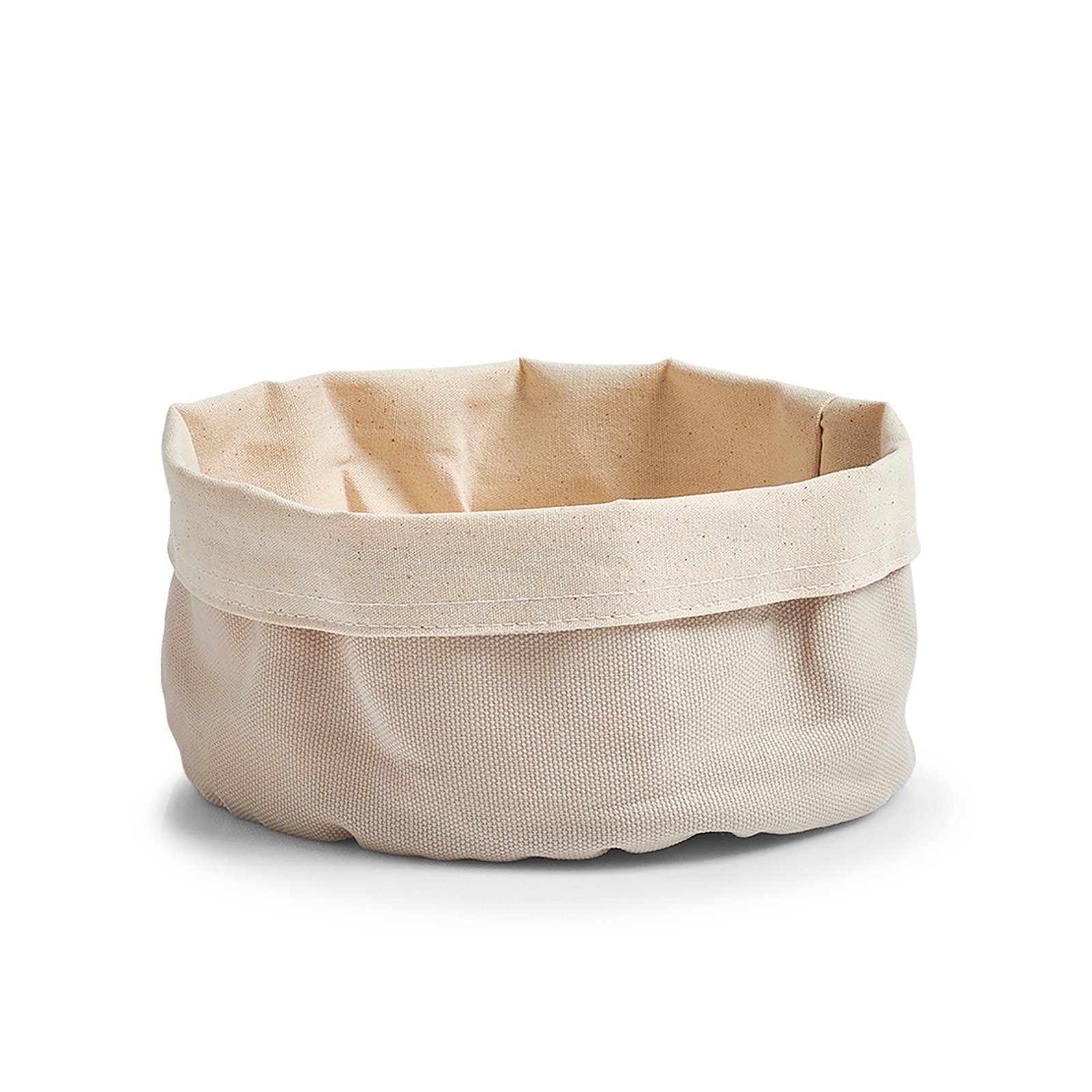 Neuetischkultur Brotkorb Brotbeutel, rund Baumwolle, Baumwolle, (Stück, 1-tlg., 1 Brotkorb), Brotkorb Aufbewahrungsbeutel