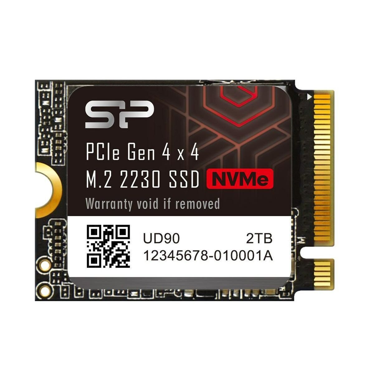 SILICON POWER interne HDD-Festplatte, Festplatte Silicon Power UD90 500 GB SSD M.2