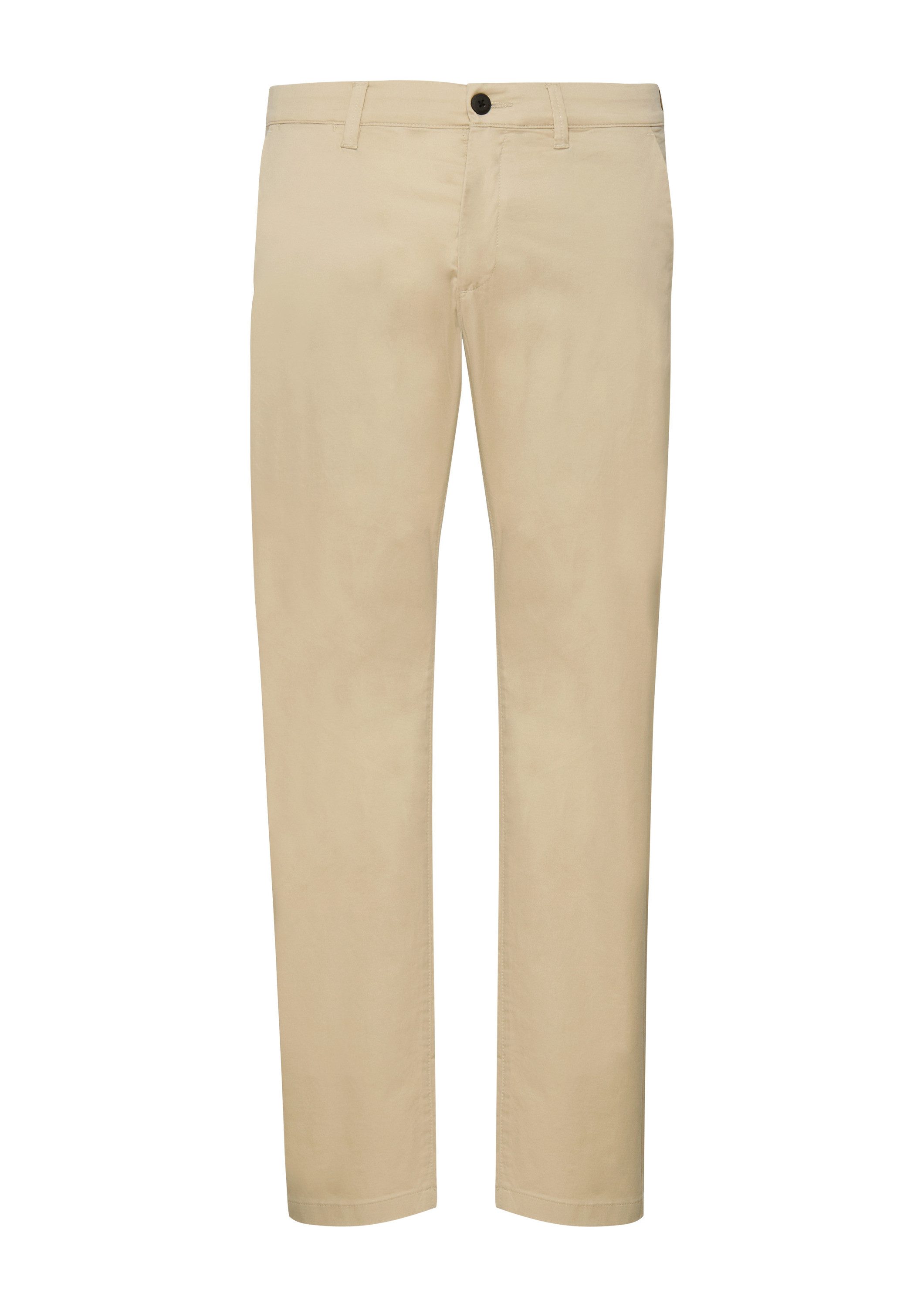 s.Oliver Chinos Hose Elastische Hose aus feinem Baumwollstretch