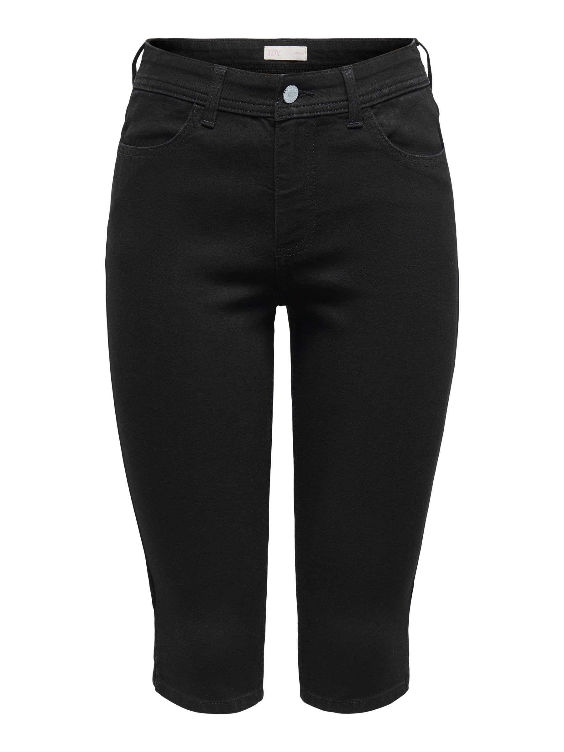 JACQUELINE de YONG Jeansshorts Skinny Jeans-Denim Capri Hose JDYMOON MW SK KNICKERS DNM