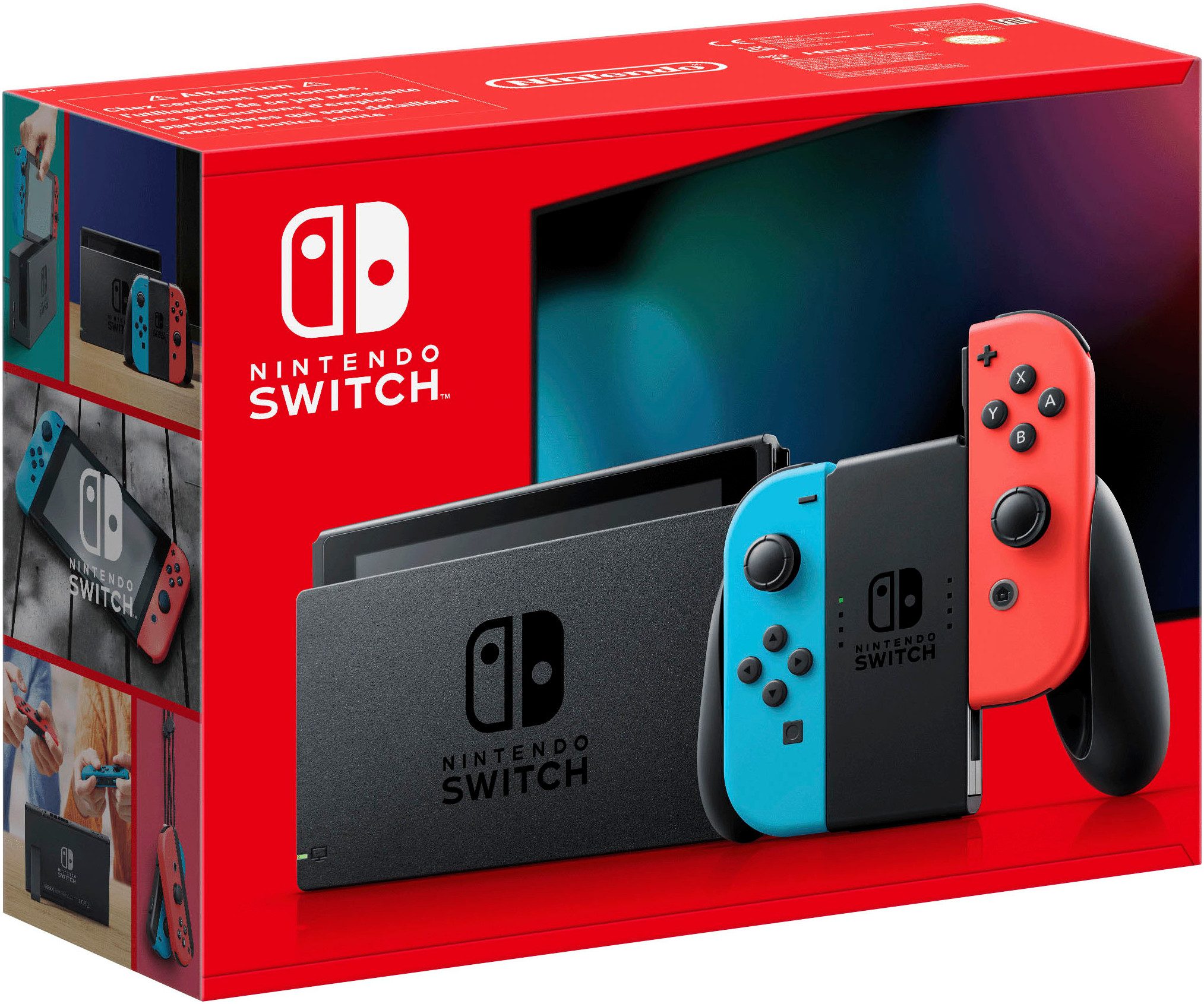 Nintendo Switch Switch Neon-Rot/Neon-Blau, Konsole r/b