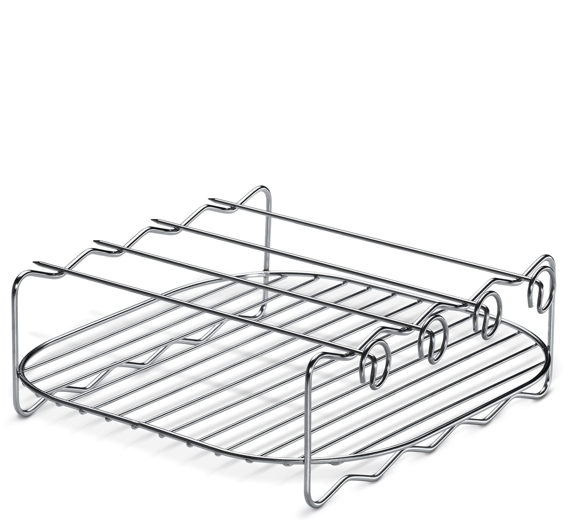 Küchenprofi Ersatzscherkopf Küchenprofi Grill-Set zu Heißluftfritteuse IMPULS 8 L, 5-tlg