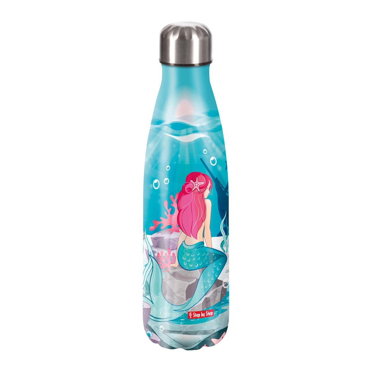 Trinkflasche Edelstahl Trinkflasche 0,5 l Mermaid Bella