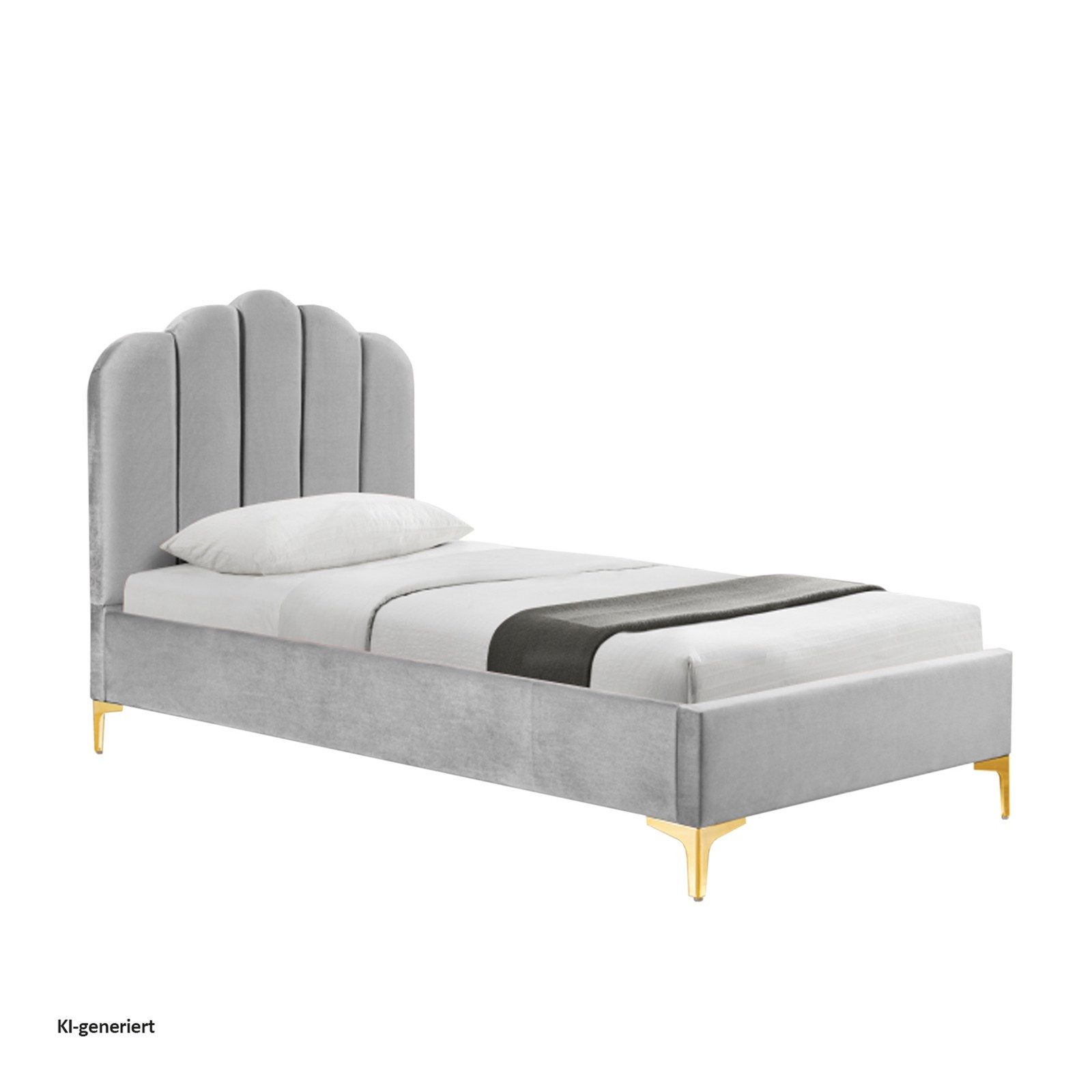 HTI-Living Bett Bett 90 x 200 cm Yoris (Stück, 1-tlg., 1x Bett Yoris inkl. Lattenrost, ohne Matratze), Bettgestell inkl. Lattenrost