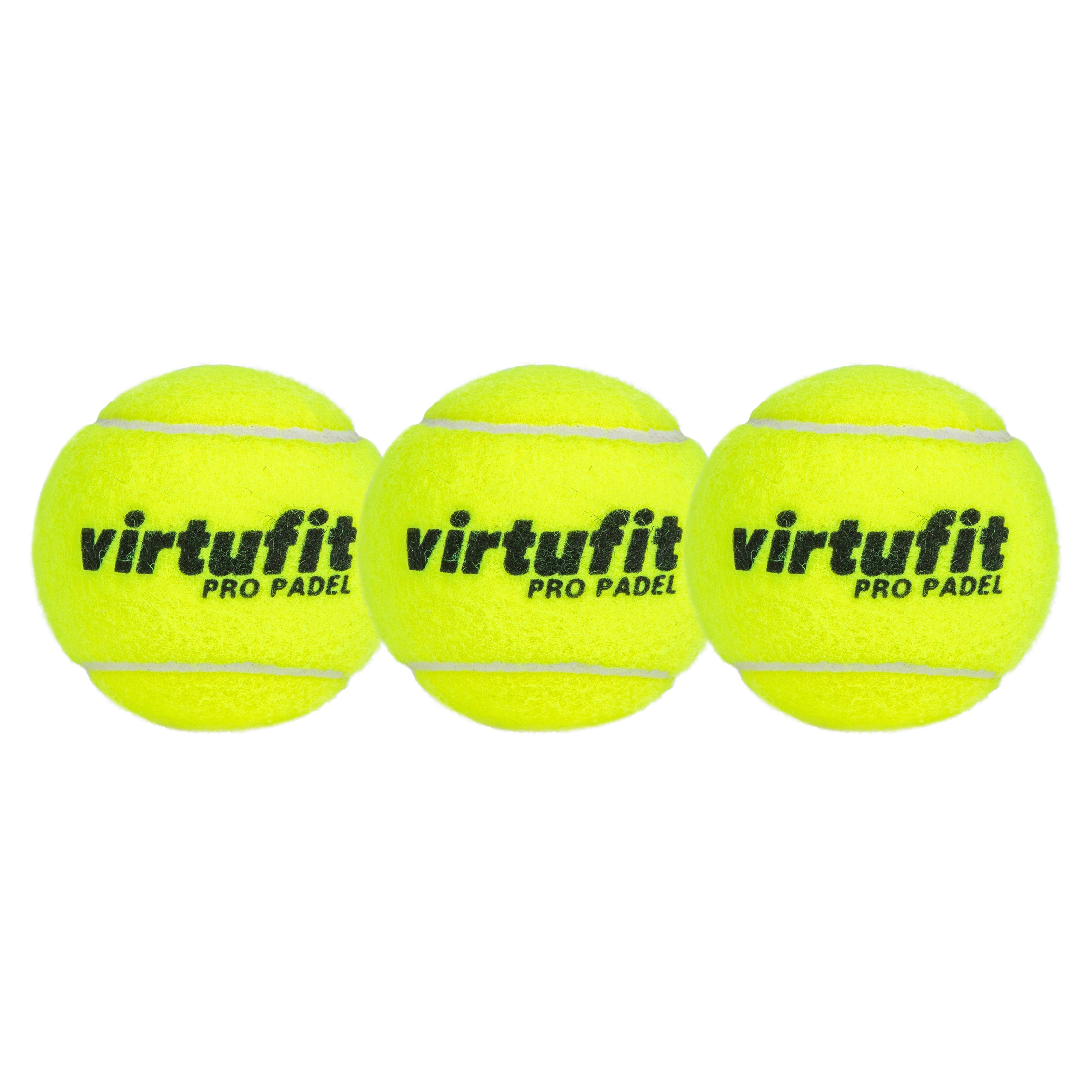 VirtuFit Padelball VirtuFit Pro Padel Bälle Set (3 Bälle)