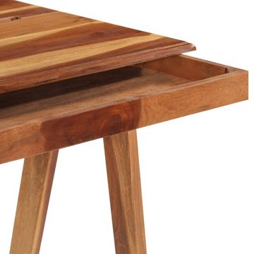 furnicato Schreibtisch mit Schublade 110x50x77 cm Massivholz Akazie