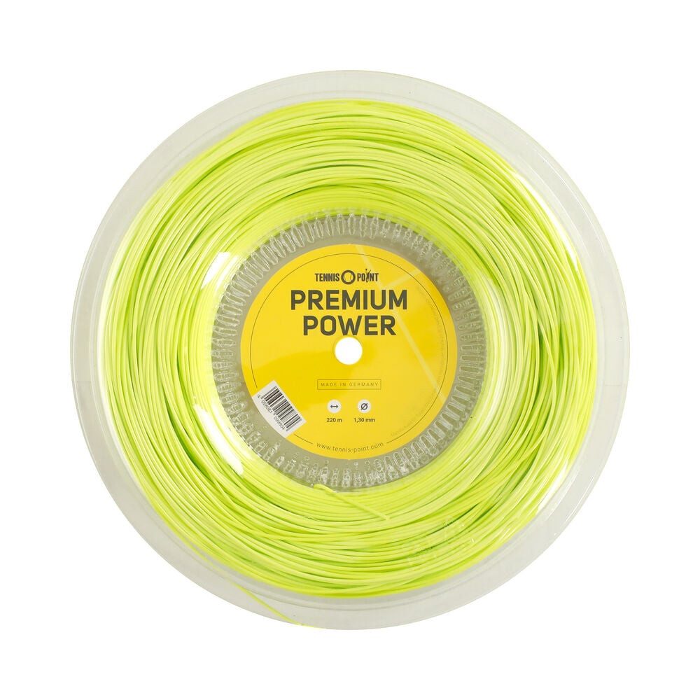 Tennissaite Premium Power 220m lime
