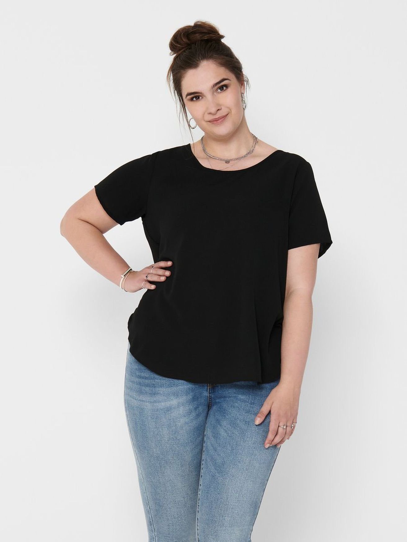ONLY CARMAKOMA Blusenshirt (1-tlg) CARVICA SS AOP TOP NOOS günstig online kaufen