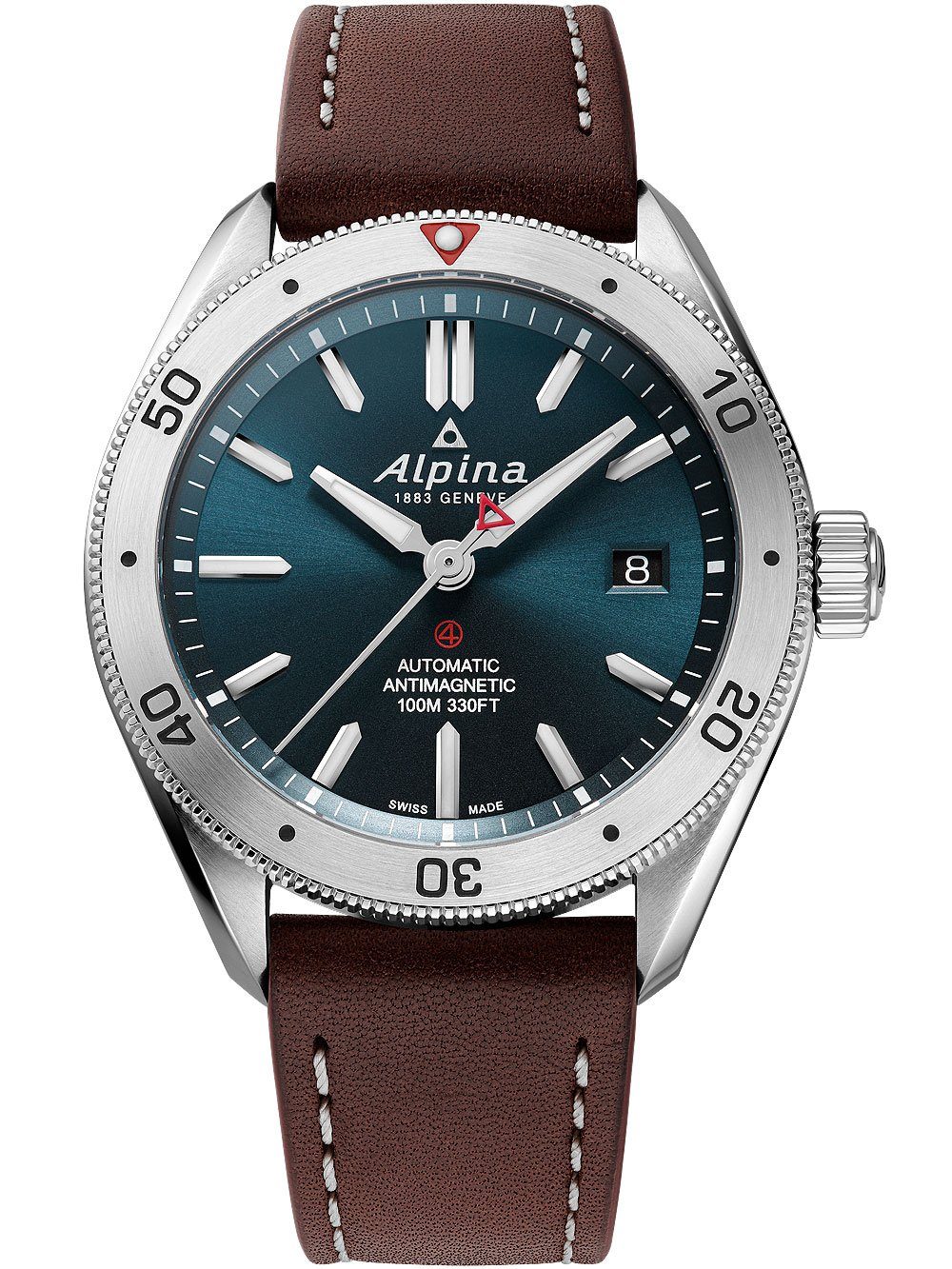 Alpina Schweizer Uhr Alpina AL-525N4AQ6 Alpiner 4 Automatik Herrenuhr 4