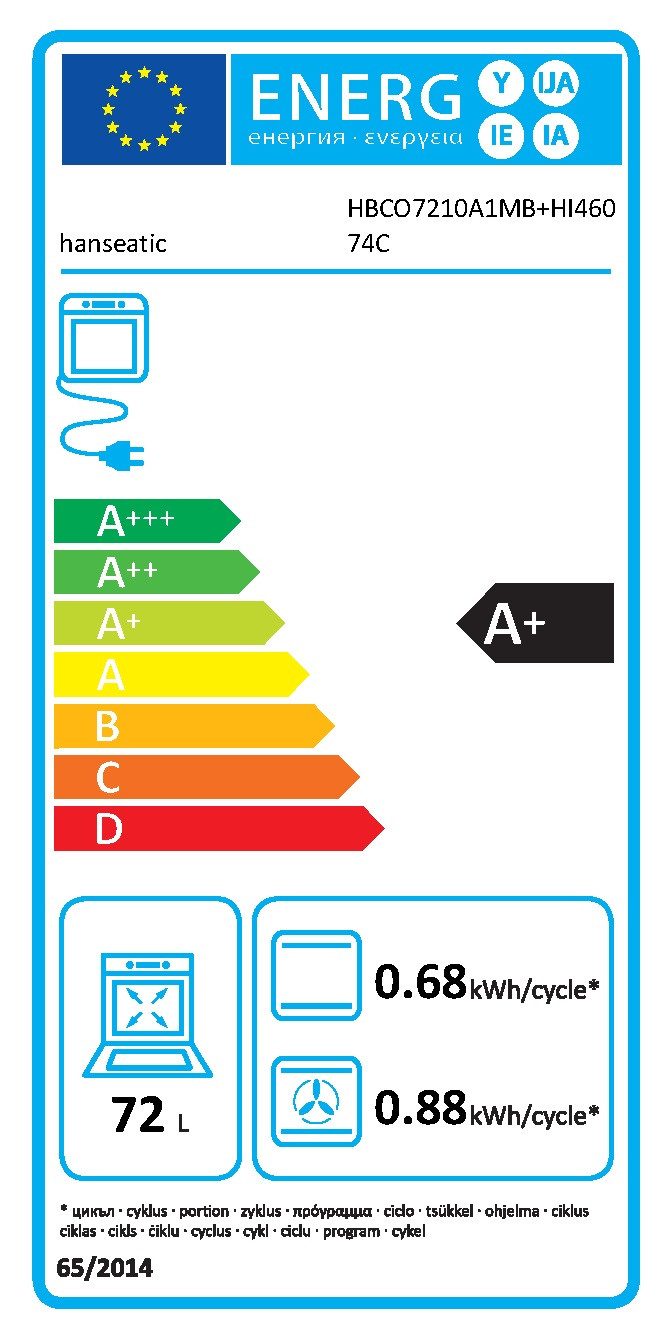 Energieeffizienzklasse: 