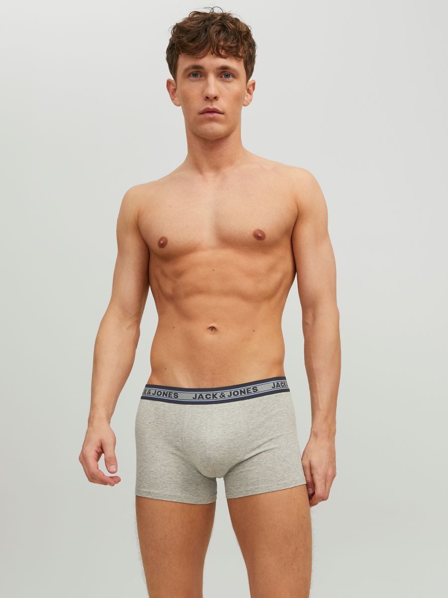 Jack & Jones Trunk JACOLIVER TRUNKS 5 PACK NOOS (Packung, 5-St) Baumwollmischung, elastisches Bündchen