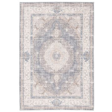 Orientteppich Vintage Designerteppich Finesse Orient Medaillon, Pergamon, Rechteckig, Höhe: 4 mm